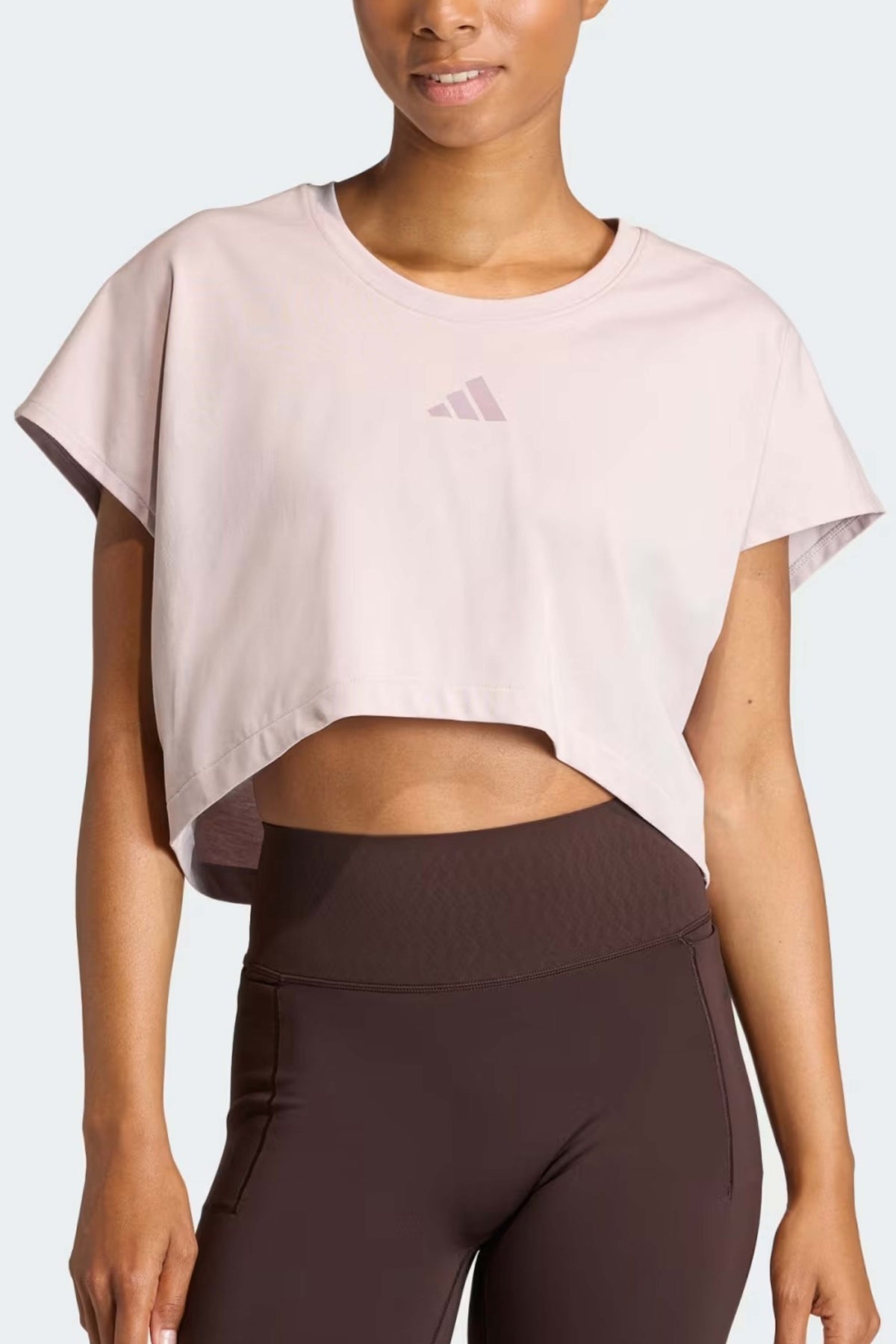 ADIDAS CAMISETA PWR CR BX TNK en color BEIS (1)