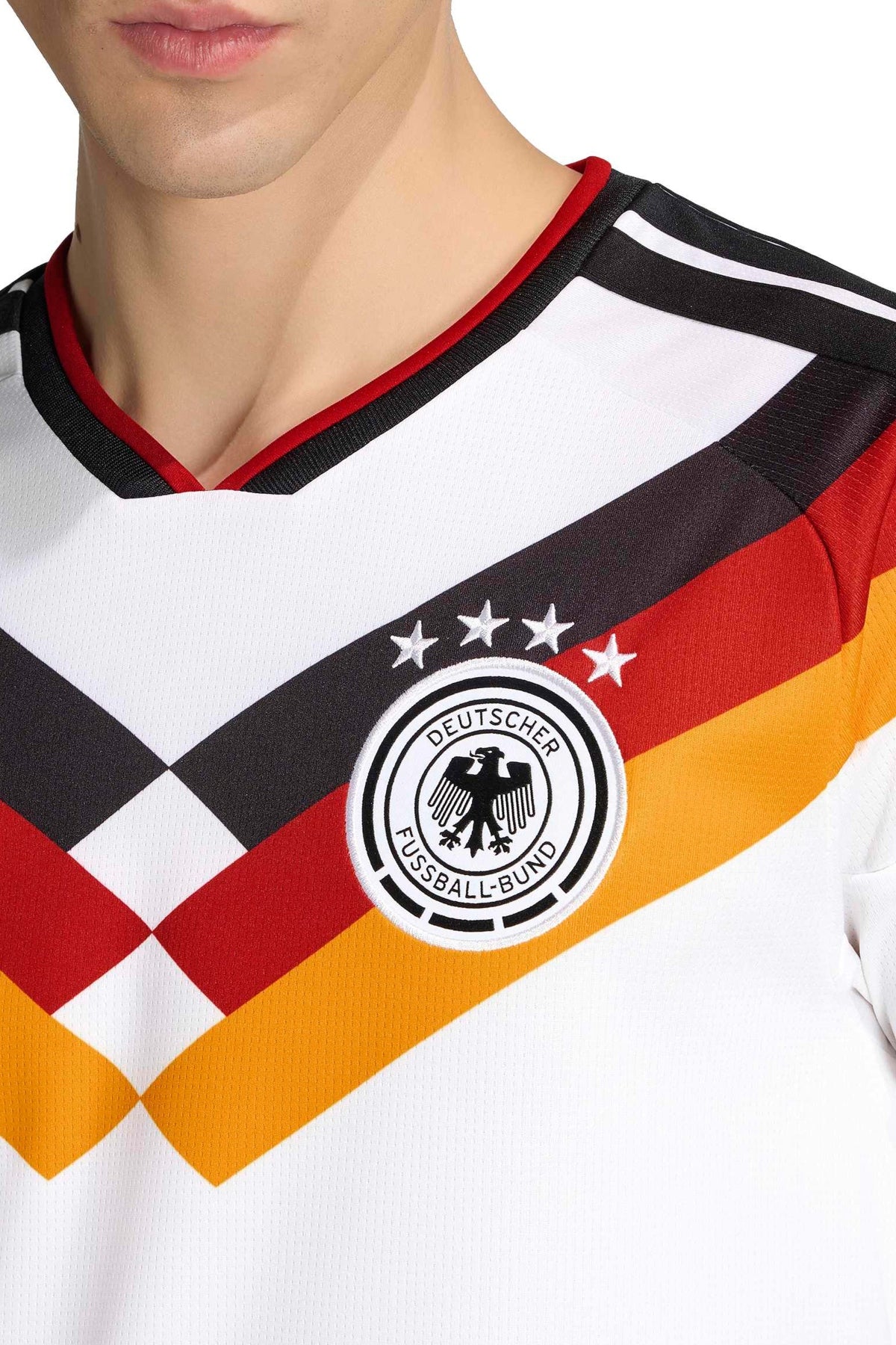 ADIDAS  DFB H JSY  en color BLANCO (4)