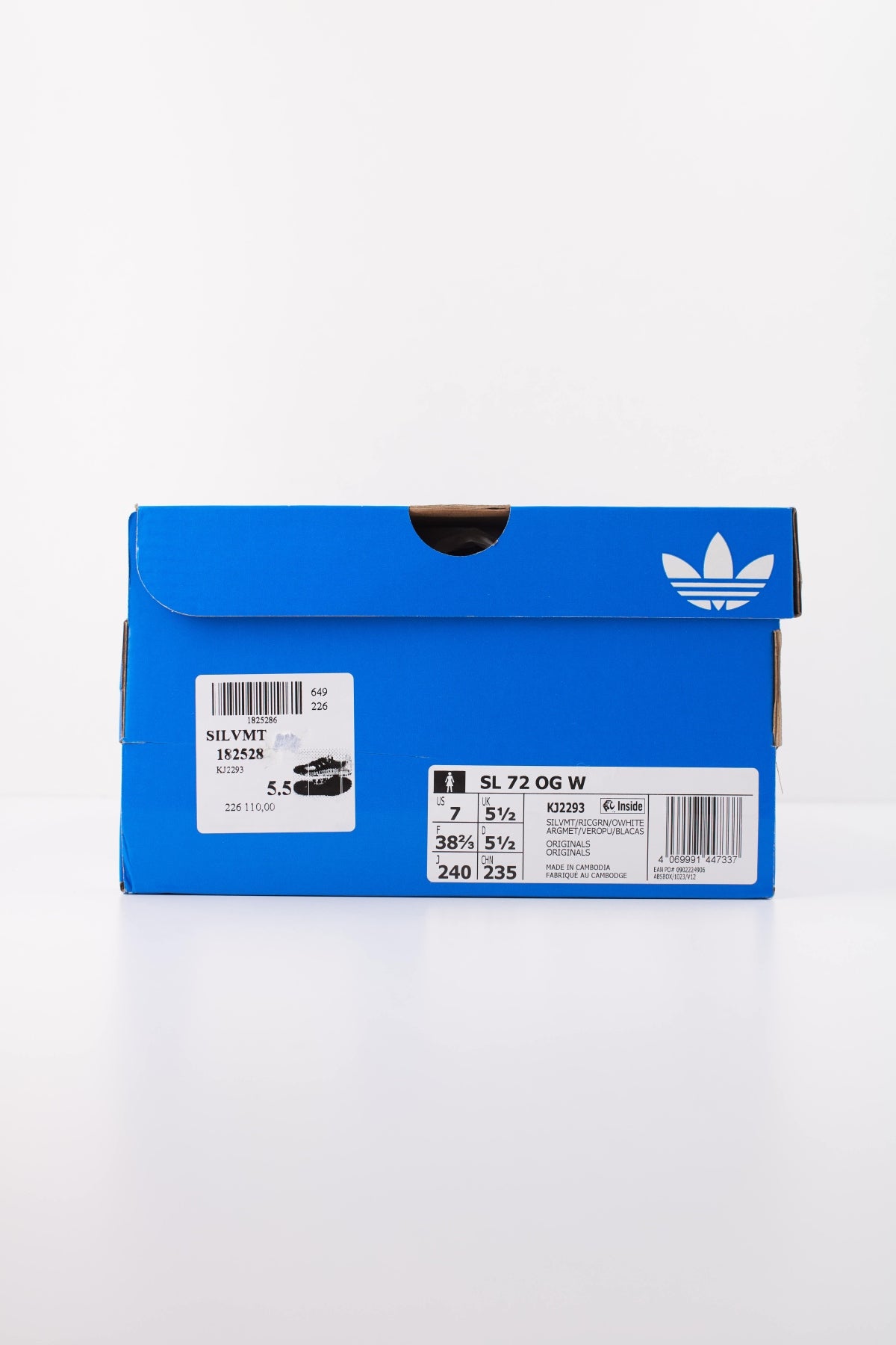 ADIDAS ORIGINALS KJ2293 SL 72 OG W en color PLATA (6)
