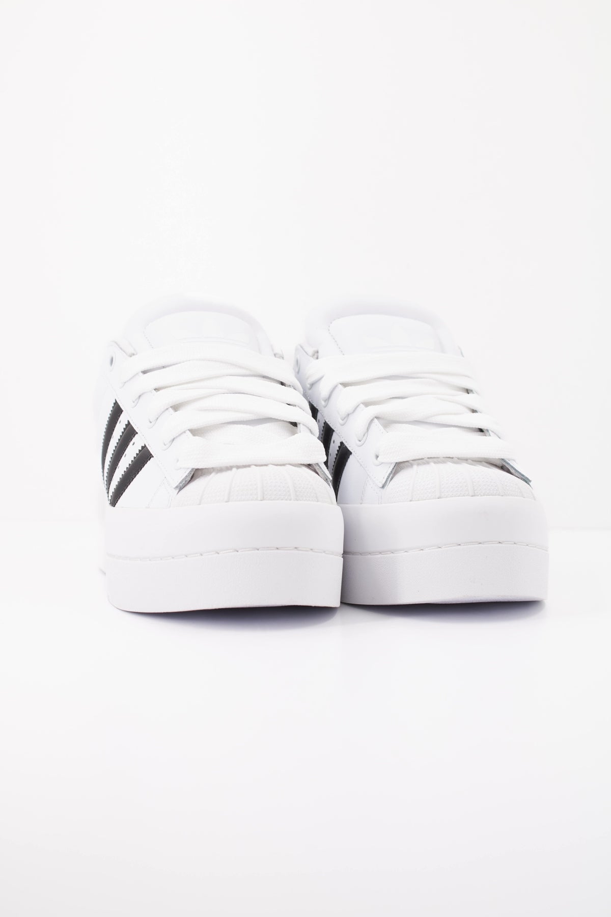 ADIDAS ORIGINALS KI1925 SUPERSTAR STACK W en color BLANCO (2)