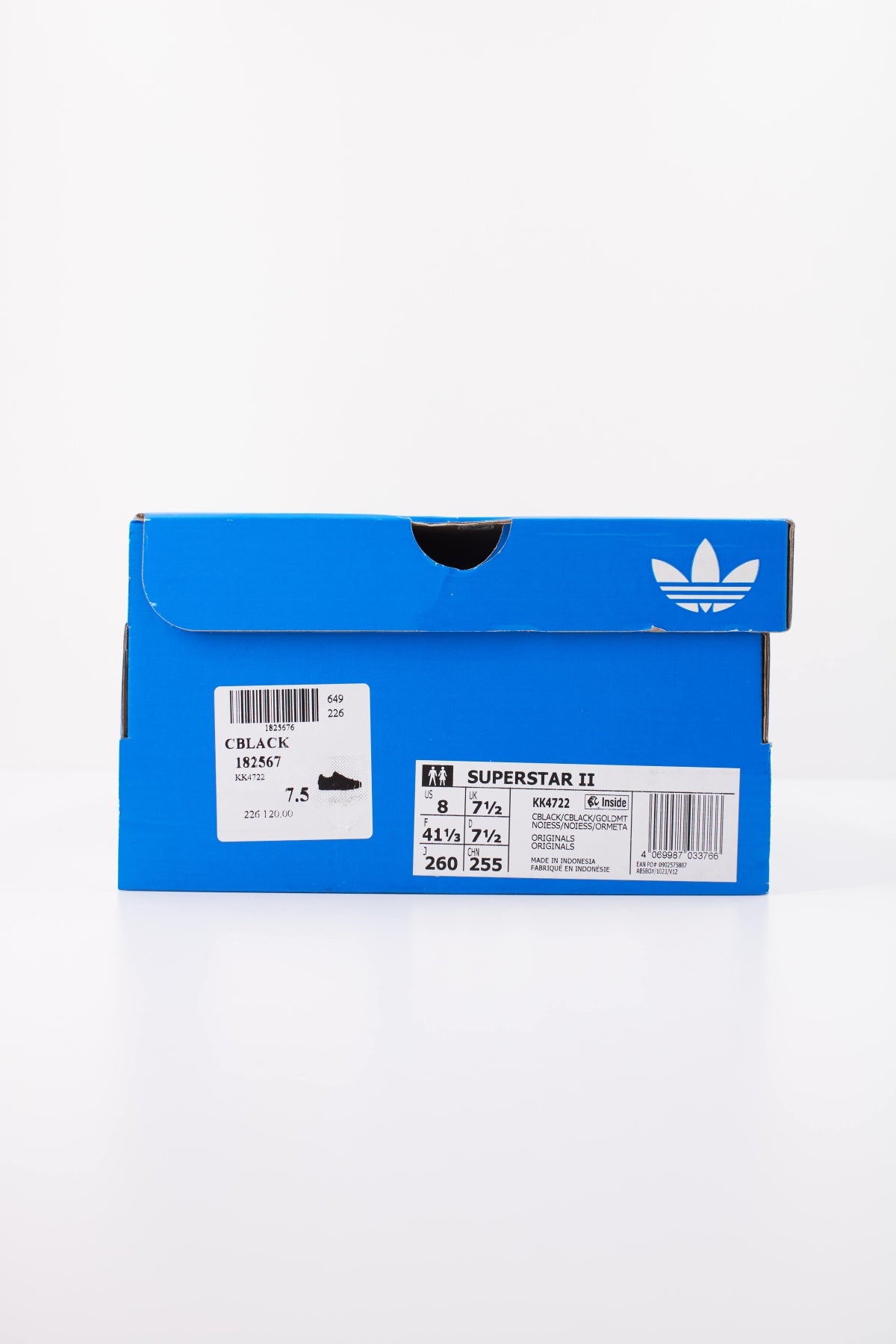 ADIDAS ORIGINALS KK4722 SUPERSTAR II en color NEGRO (6)