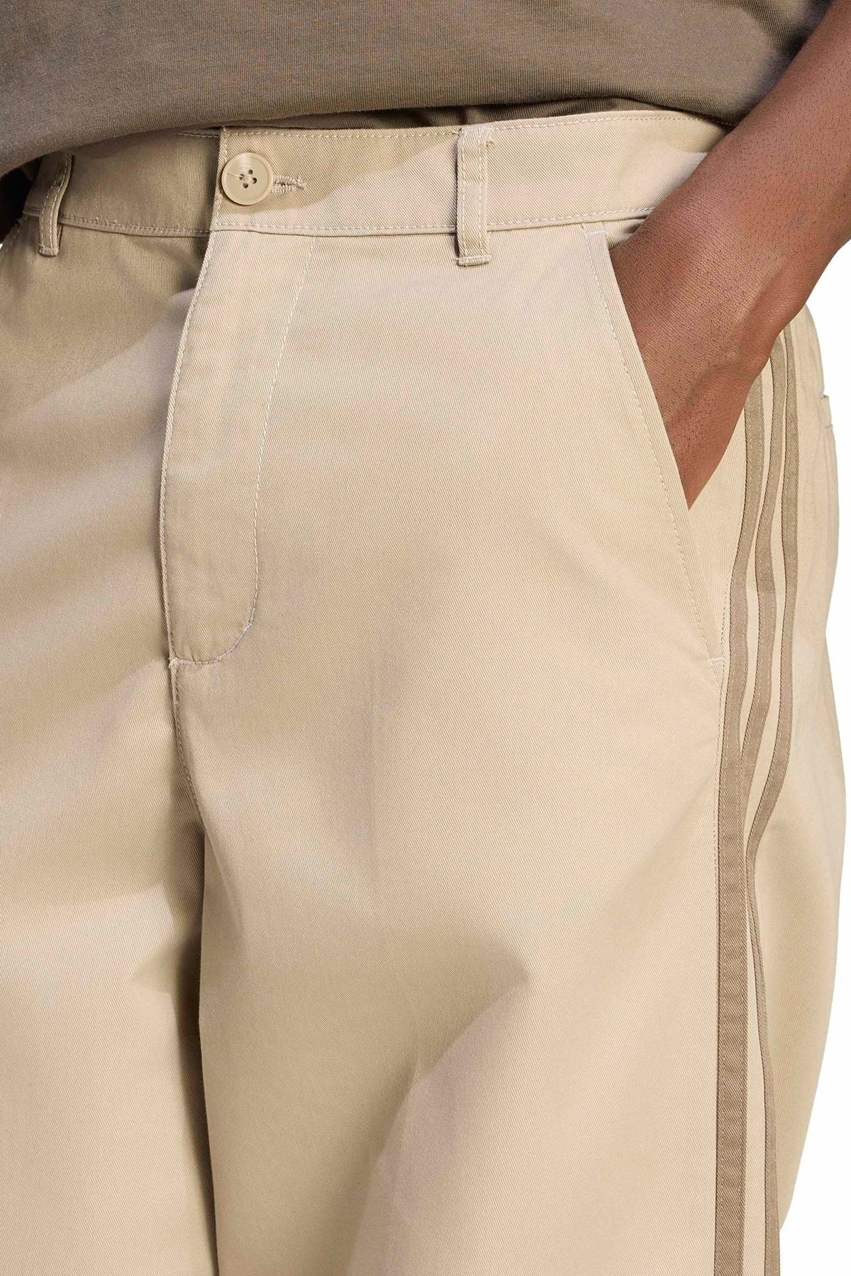 ADIDAS ORIGINALS 3S PANTS en color BEIS (3)