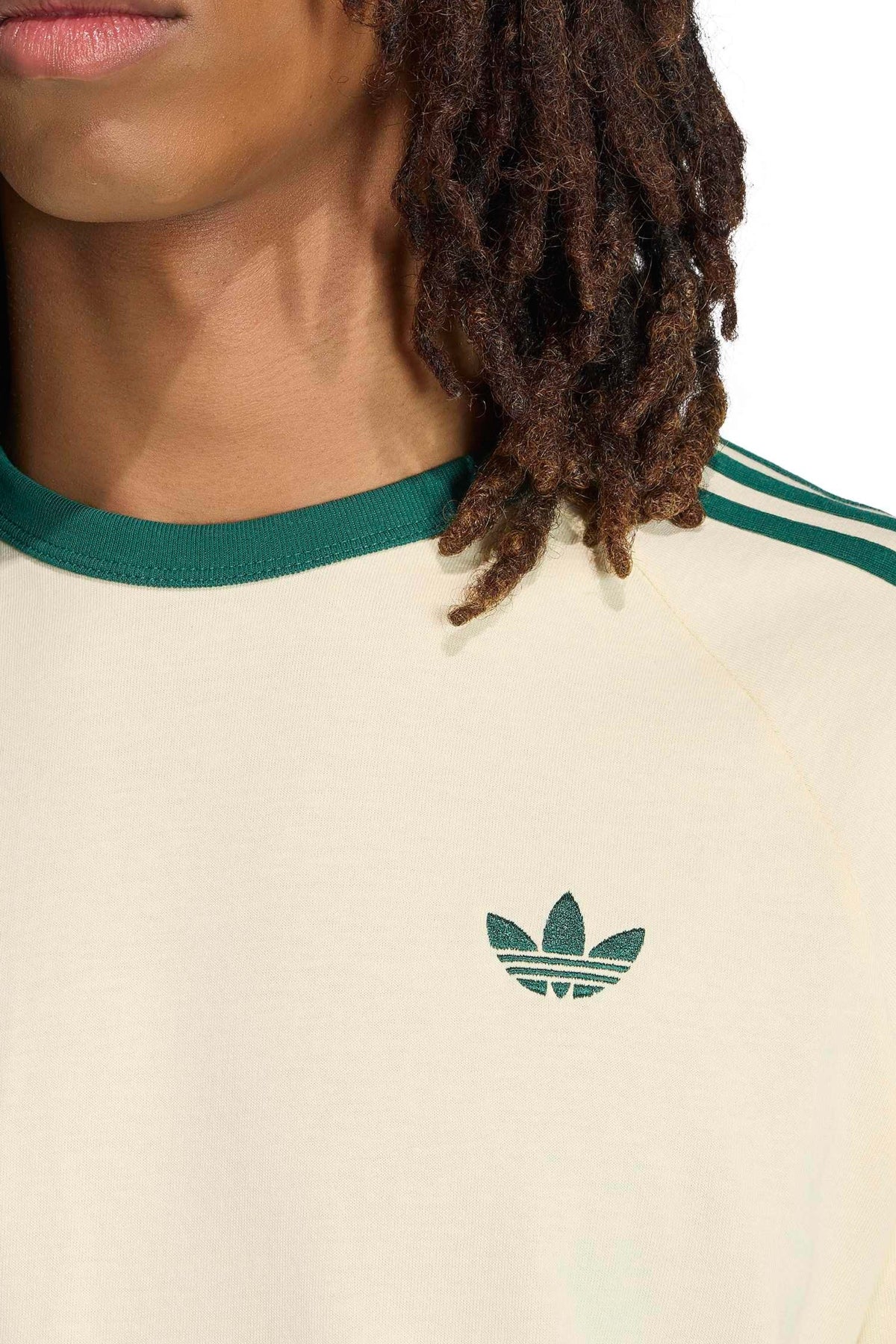 ADIDAS ORIGINALS 3S TEE en color BEIS (4)