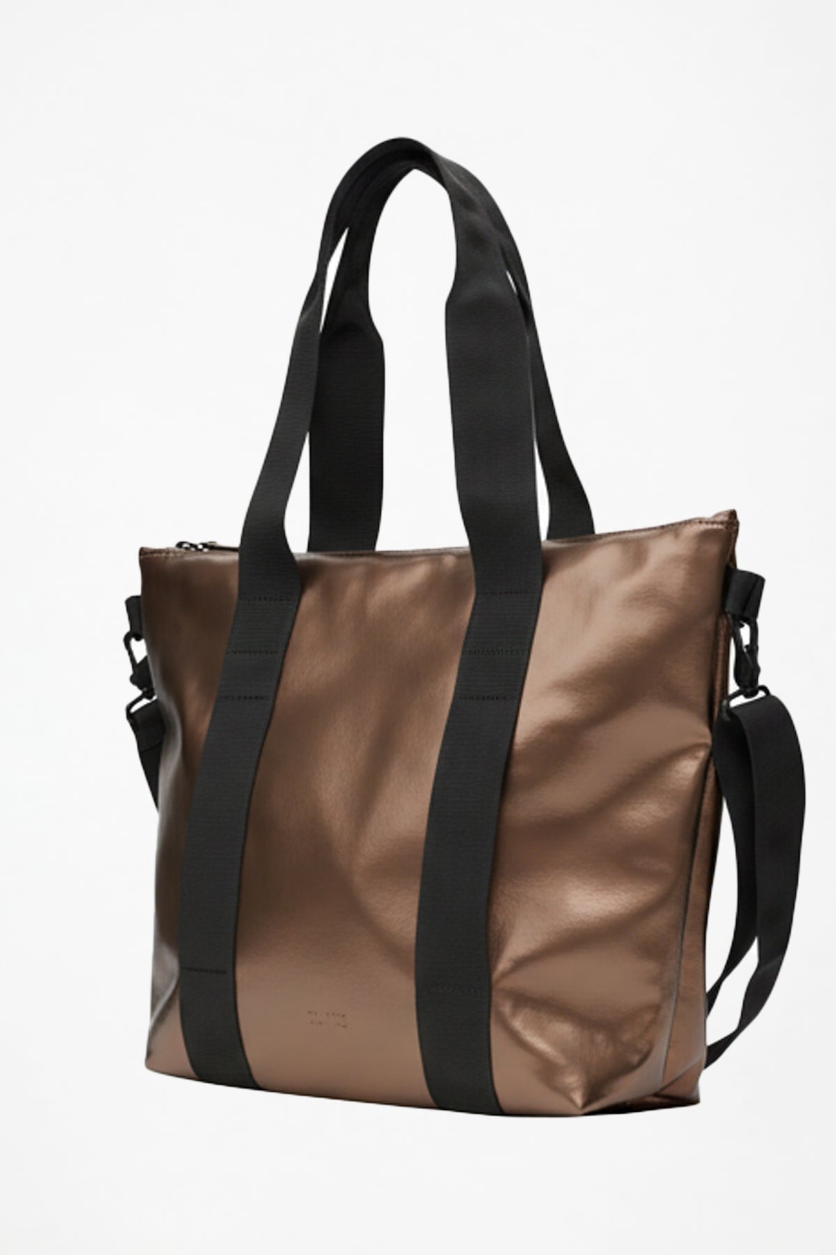 RAINS 14160R TOTE BAG MINI W3 en color MARRON (3)