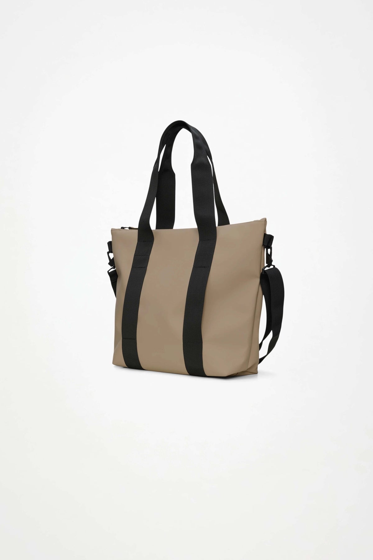 RAINS TOTE BAG MINI W3 en color BEIS (2)