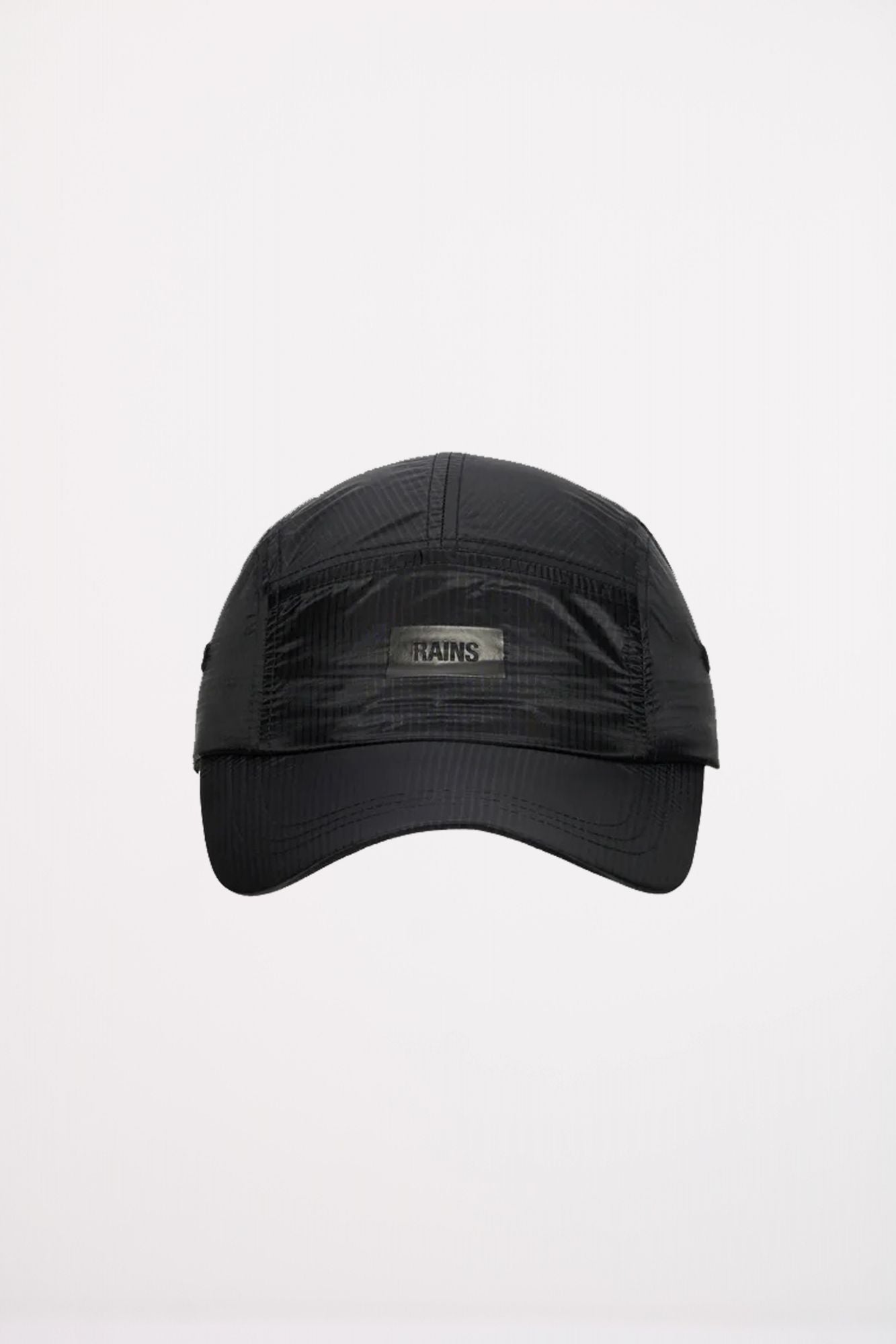 RAINS 5 PANEL RIPSTOP CAP en color NEGRO (1)