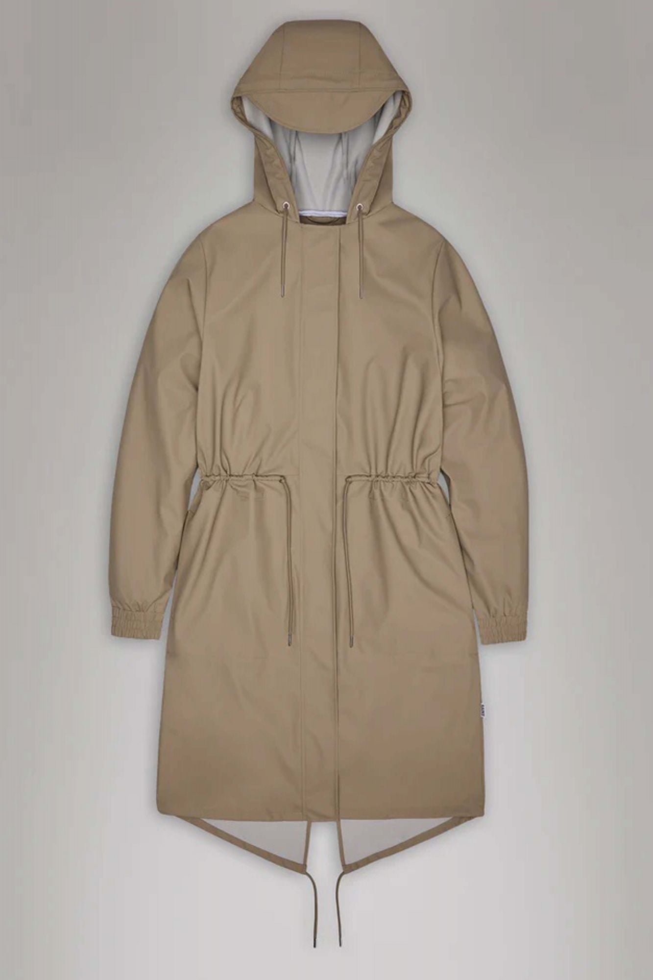 RAINS STRING W PARKA W3 en color BEIS (2)