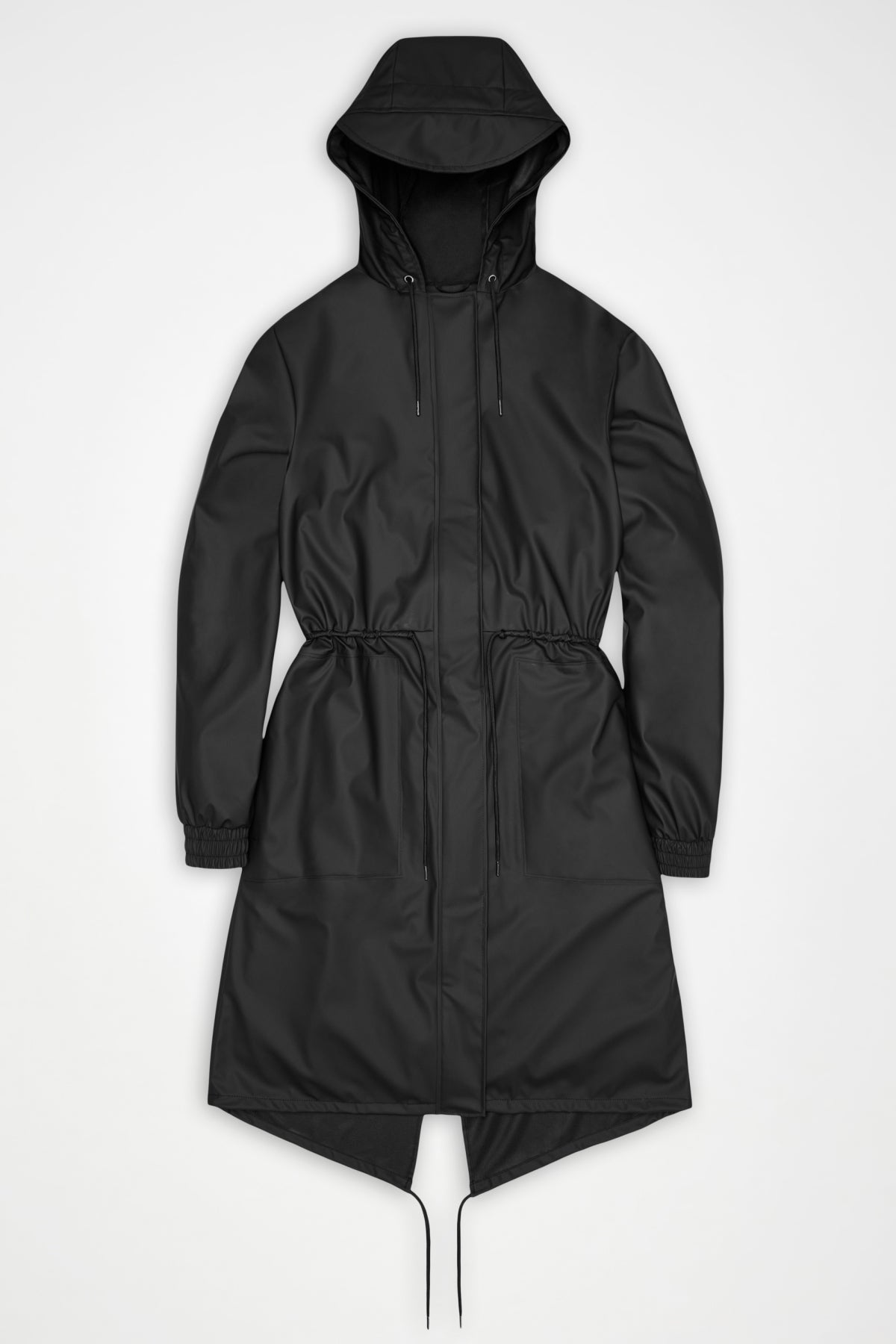 RAINS STRING W PARKA W3 en color NEGRO (3)