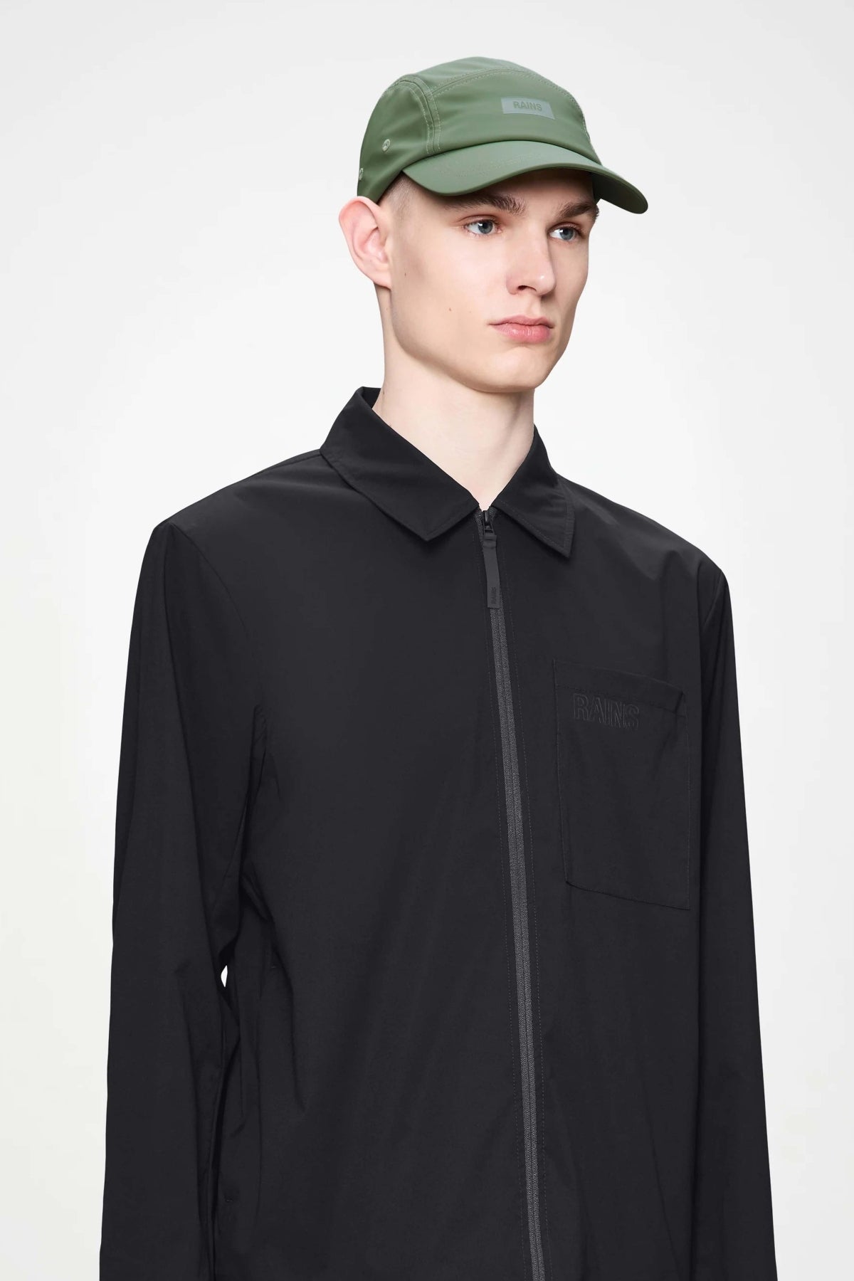 RAINS PANEL CAP W1 en color VERDE (2)