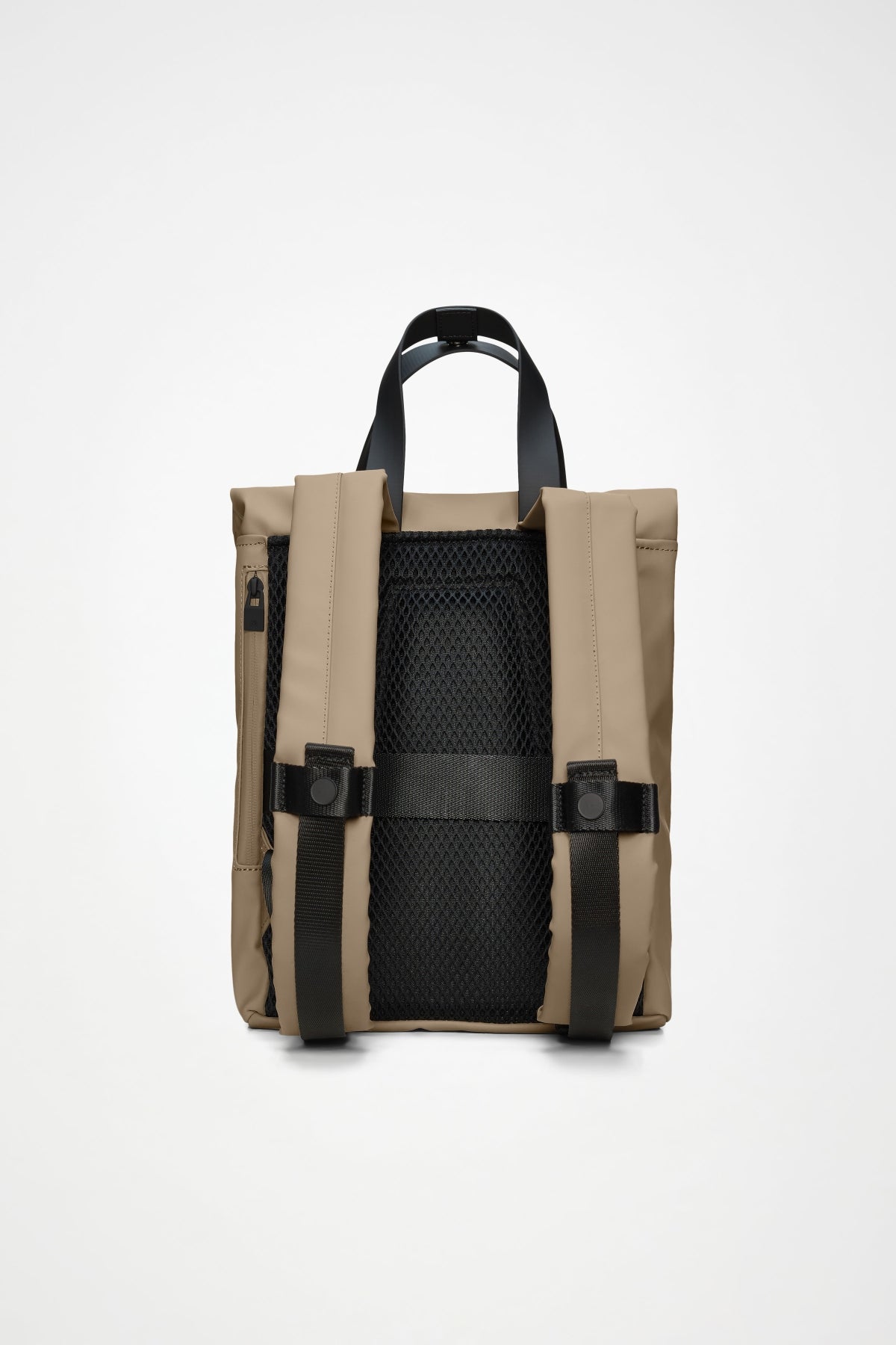 RAINS TOTE BACKPACK MINI W3 en color NEGRO (2)