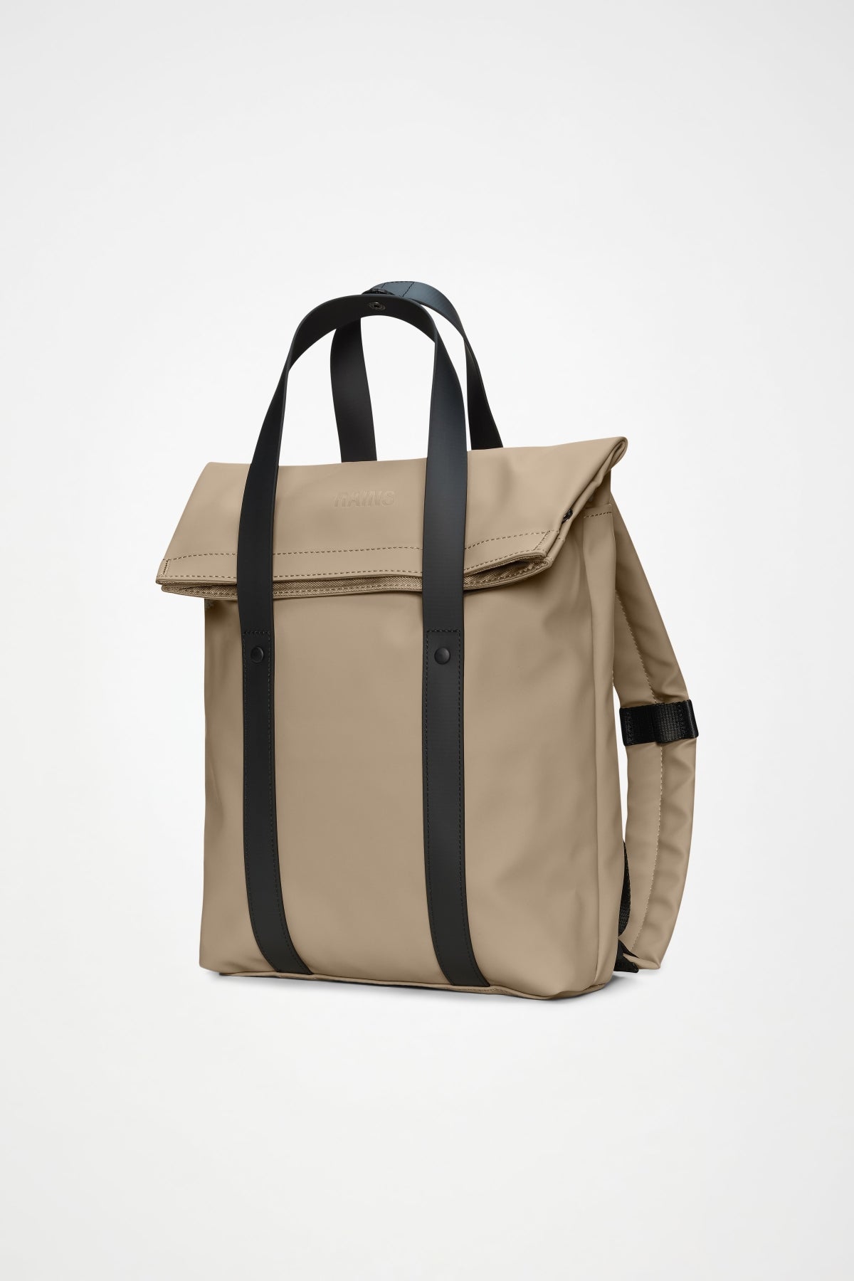 RAINS TOTE BACKPACK MINI W3 en color NEGRO (3)