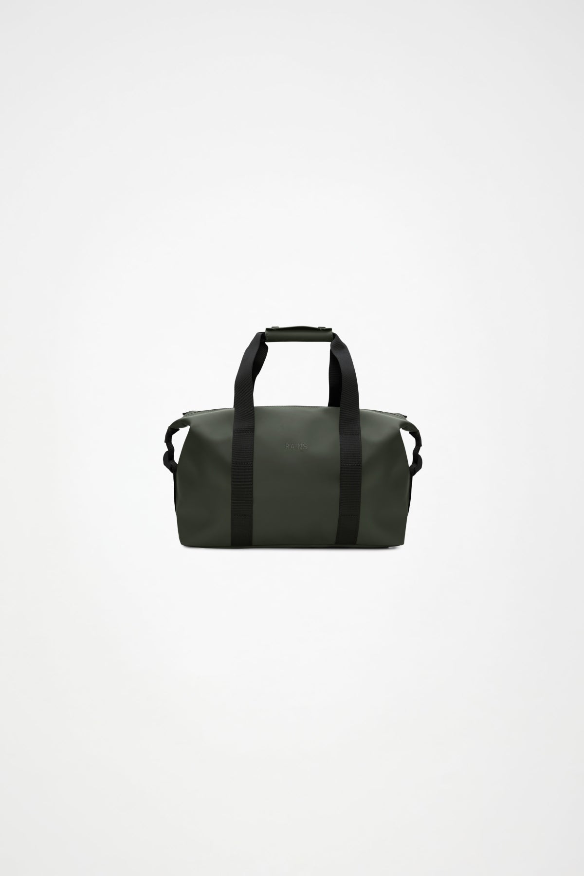 RAINS HILO WEEKEND BAG SMALL W3 en color VERDE (1)