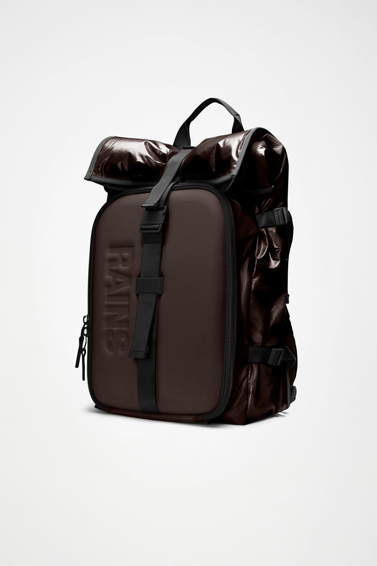 RAINS 12850R SIBU SHIELD BACKPACK W3 en color MARRON (3)