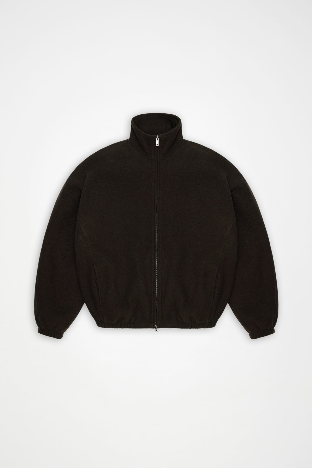 RAINS 19030R FLEECE ZIP JACKET en color NEGRO (3)