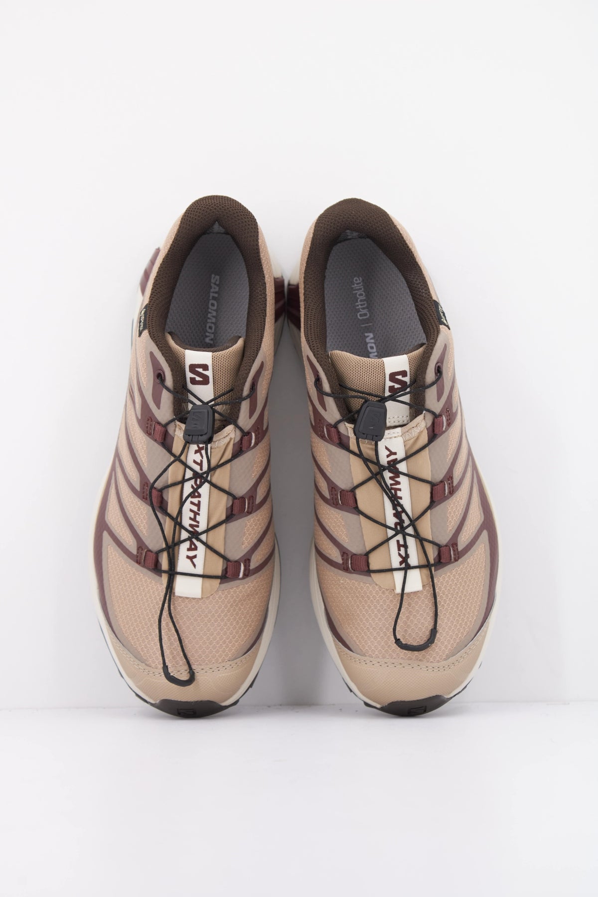 SALOMON XT PATHWAY GTX en color MARRON CLARO (3)