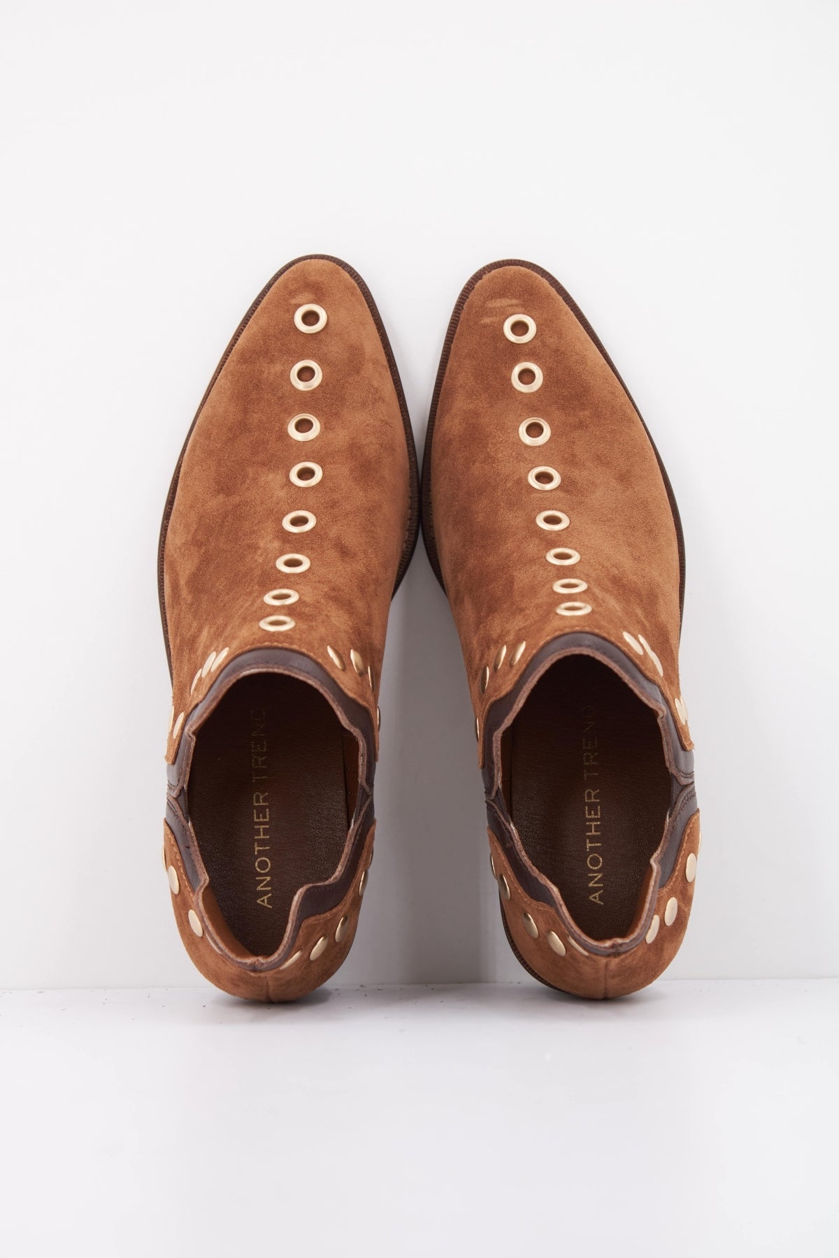 ANOTHER TREND 5646 11 BOTIN BABY SILK en color MARRON CLARO (3)