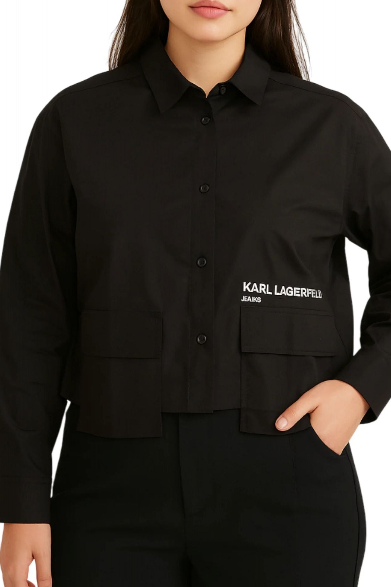 KARL LAGERFELD JEANS 168246 en color NEGRO (1)