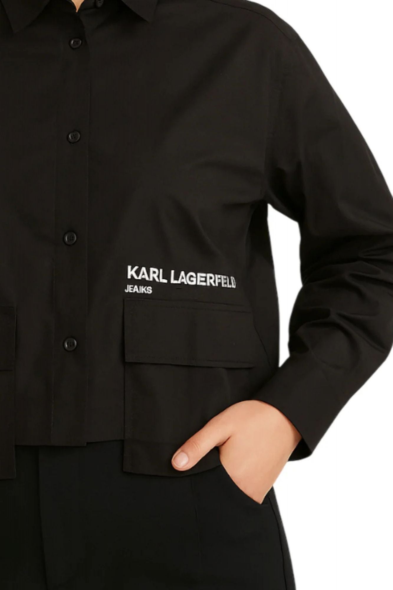 KARL LAGERFELD JEANS 168246 en color NEGRO (2)