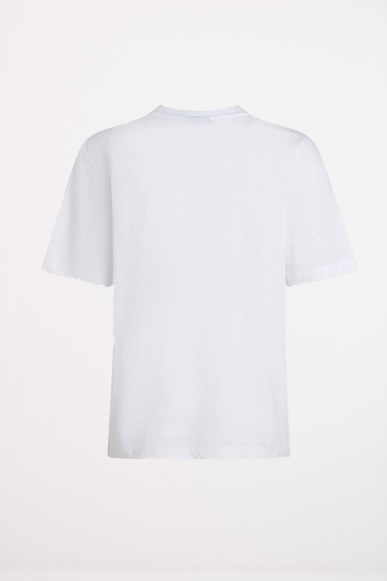 KARL LAGERFELD JEANS KLJ REG OUTLINE LOGO TEE en color BLANCO (2)