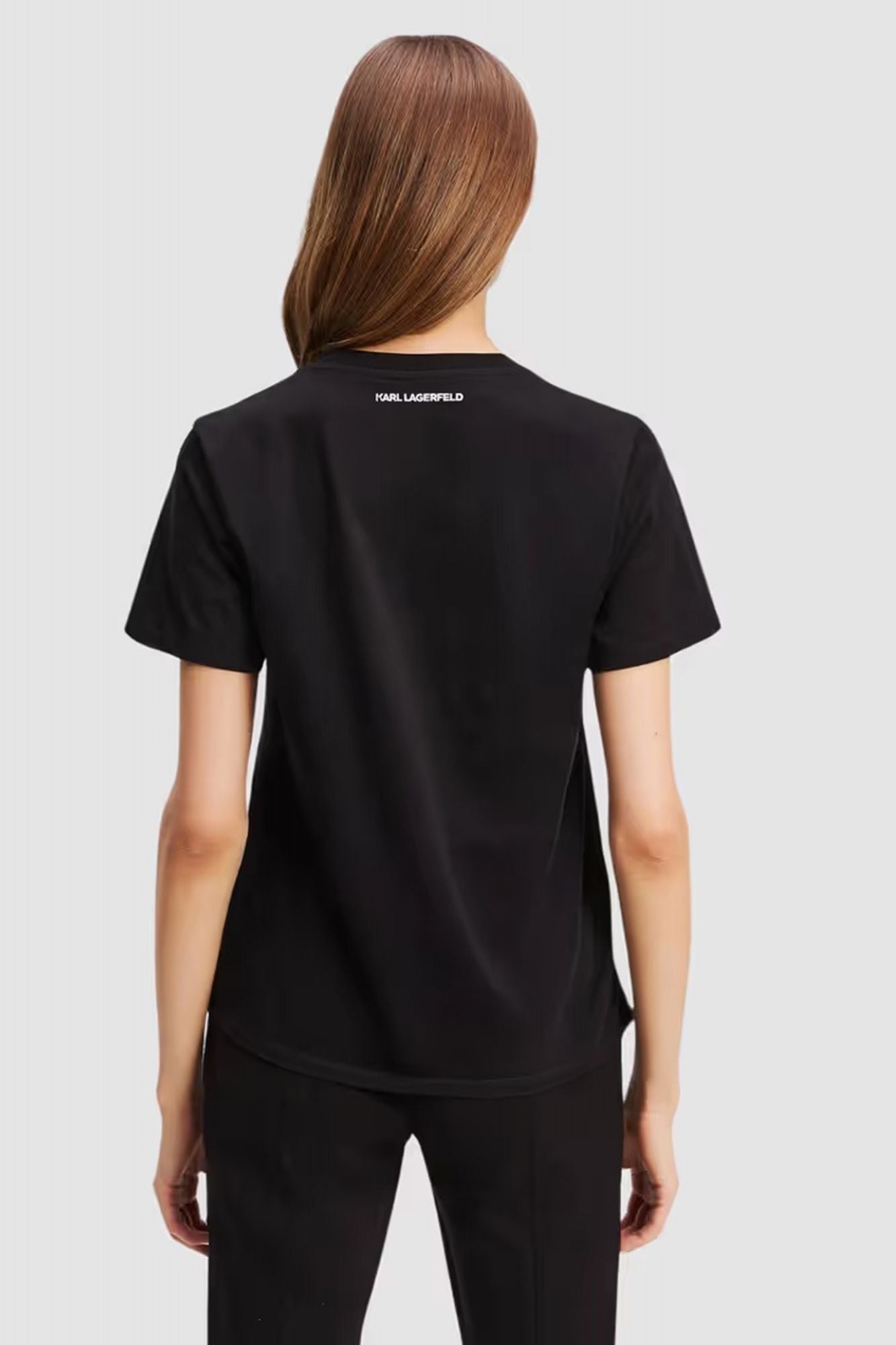 KARL LAGERFELD JEANS RSG T-SHIRT en color NEGRO (3)