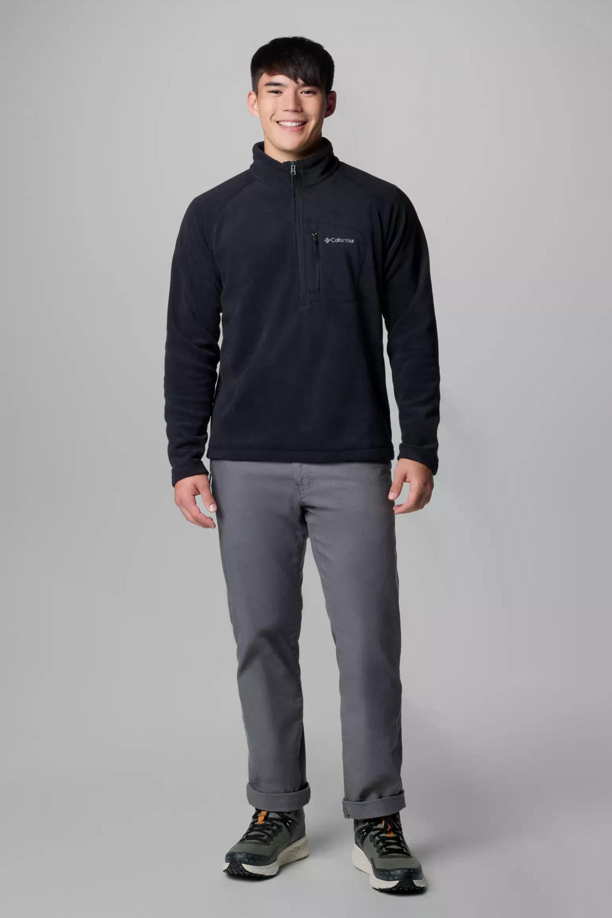 COLUMBIA FAST TREK III HALF ZIP FL en color NEGRO (4)