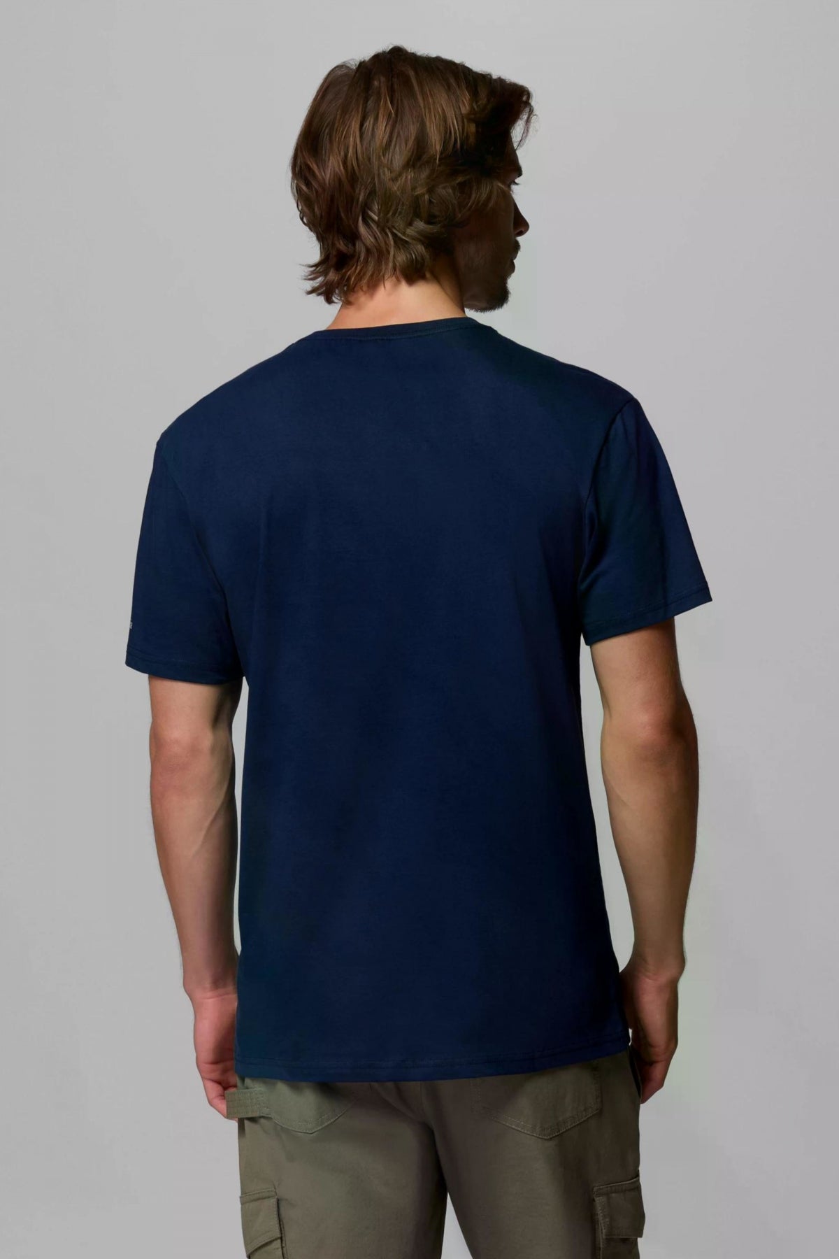 COLUMBIA CSC BASIC LOGO SHORT SLEE en color AZUL (2)