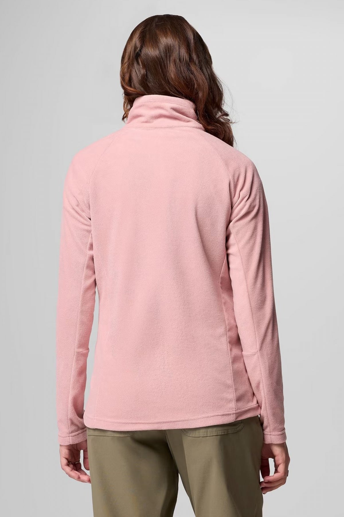 COLUMBIA GLACIAL IV 1/2 ZIP en color ROSA (2)
