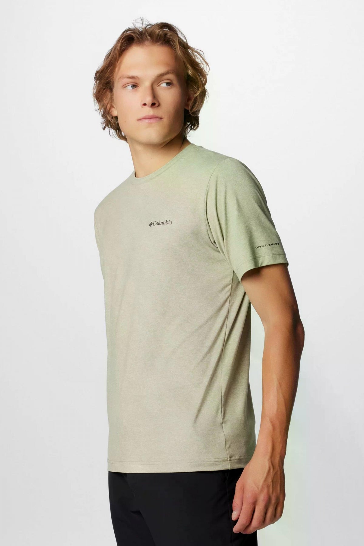 COLUMBIA TECH TRAIL CREW NECK II en color VERDE (3)