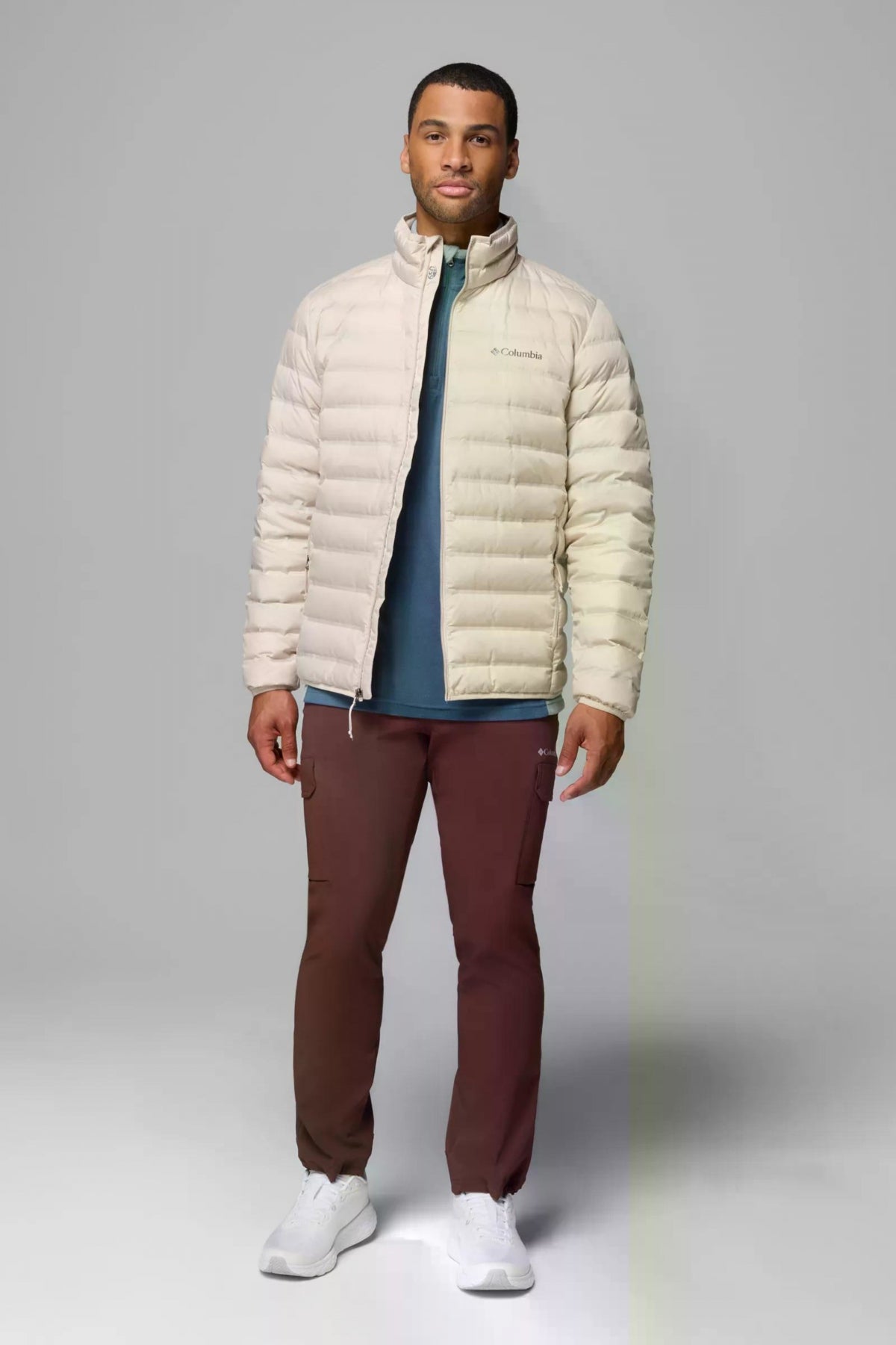 COLUMBIA LAKE 22 II DOWN JACKET en color BEIS (4)