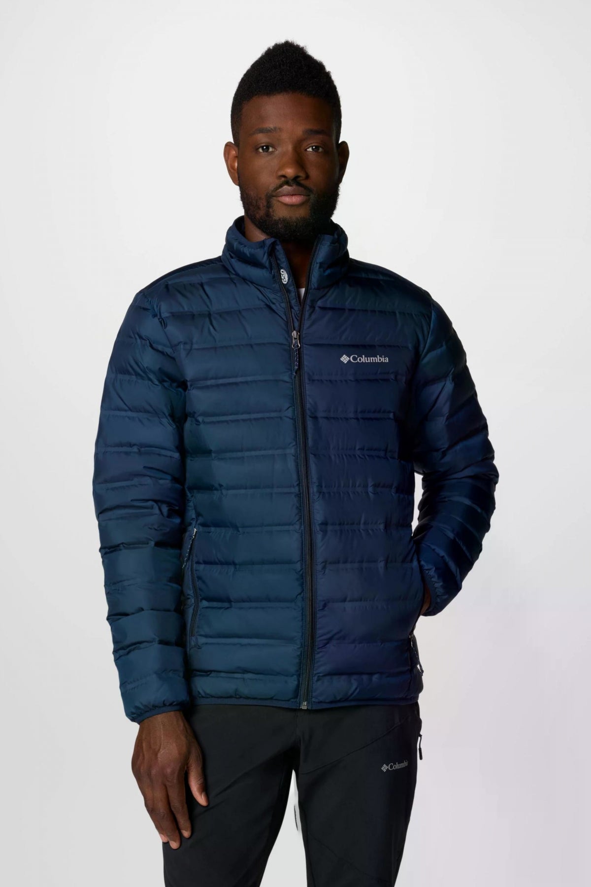 COLUMBIA LAKE 22 II DOWN JACKET en color AZUL (1)