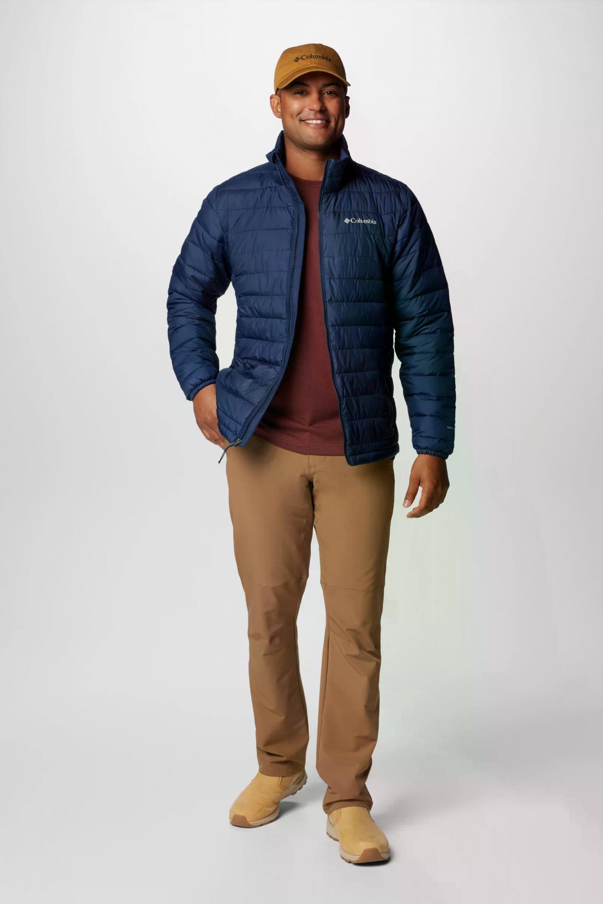 COLUMBIA POWDER LITE II JACKET en color AZUL (4)