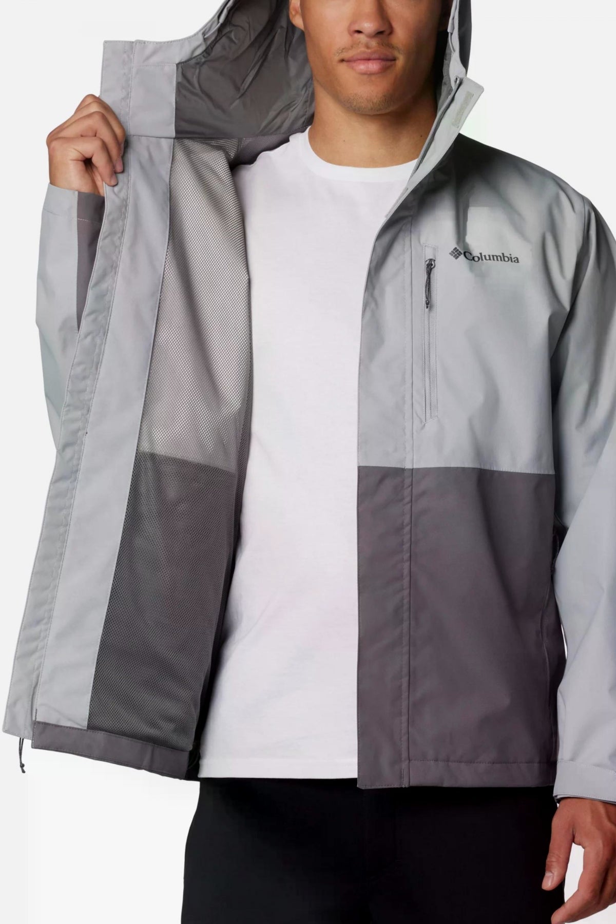 COLUMBIA HIKEBOUND II JACKET en color GRIS (4)
