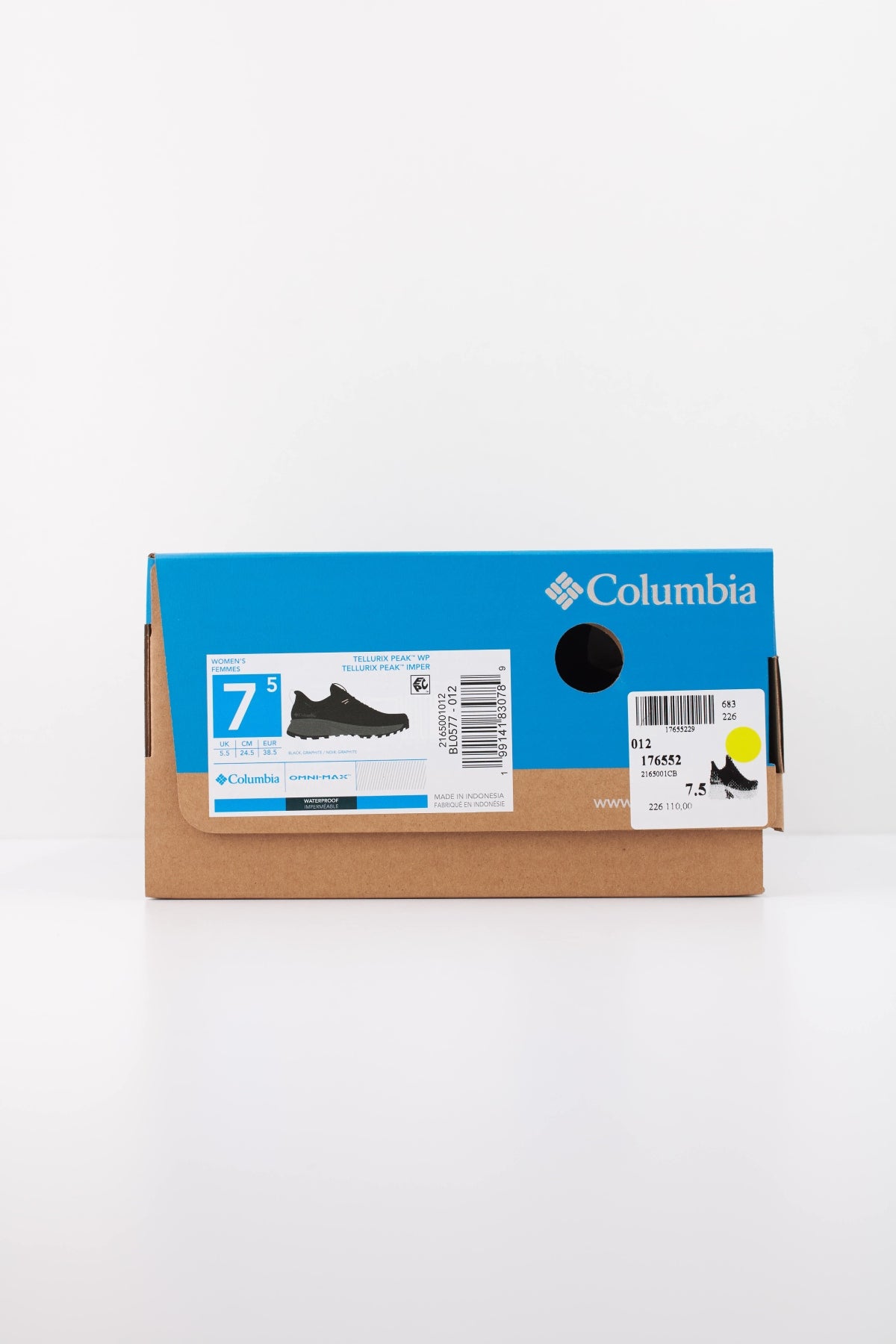 COLUMBIA TELLURIX PEAK WP en color NEGRO (6)
