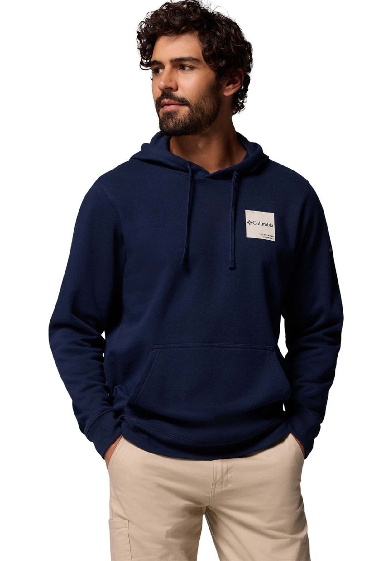 COLUMBIA  TREK HOODIE  en color AZUL (1)
