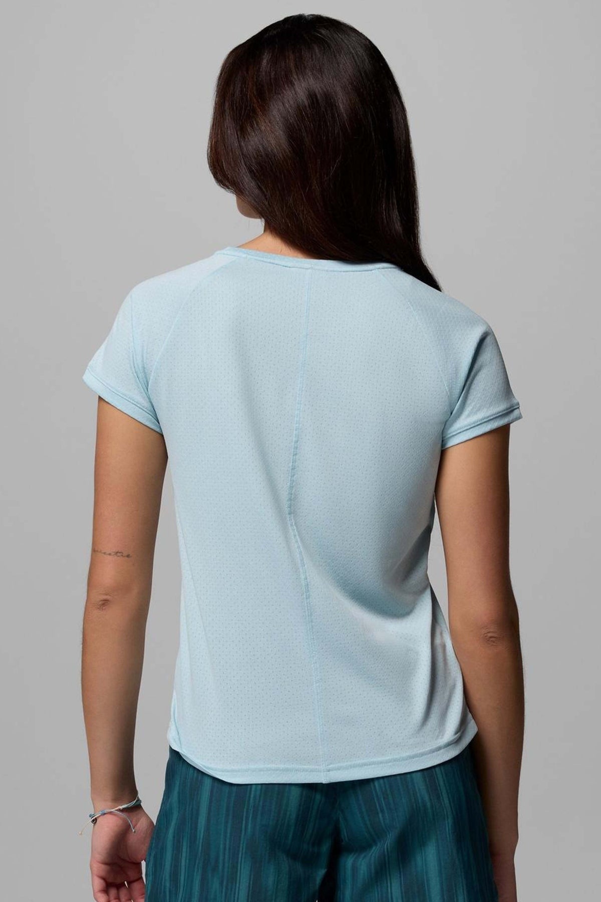 COLUMBIA  BOGATA BAY SS TEE  en color AZUL (2)