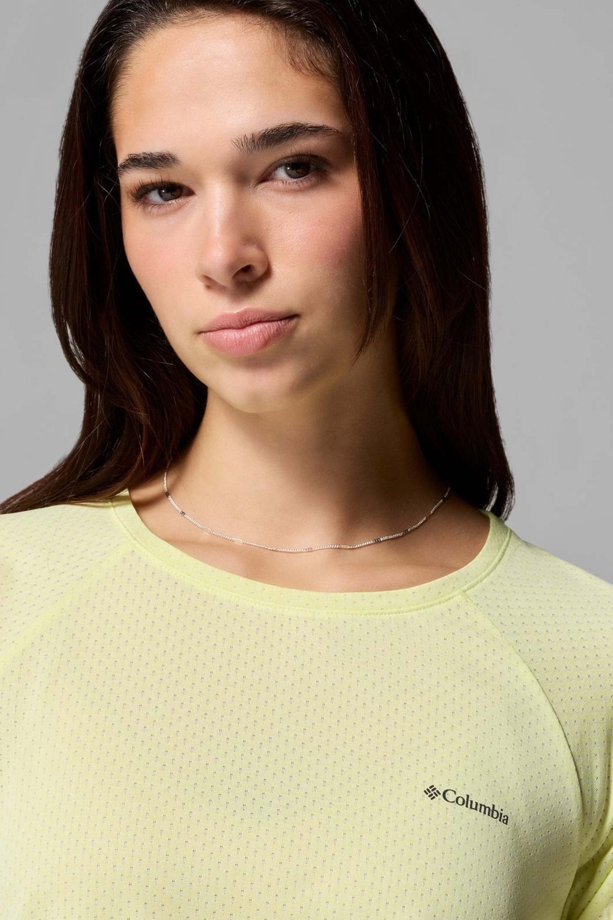 COLUMBIA  BOGATA BAY SS TEE  en color AMARILLO (3)
