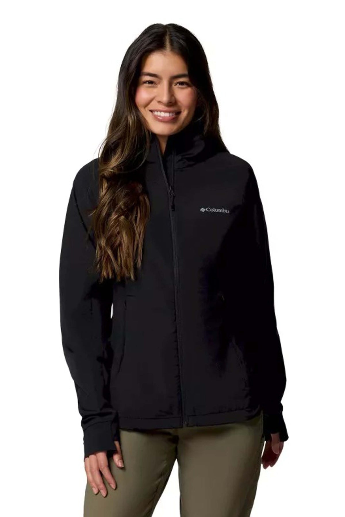 COLUMBIA SWEET AS III HOODED en color NEGRO (1)