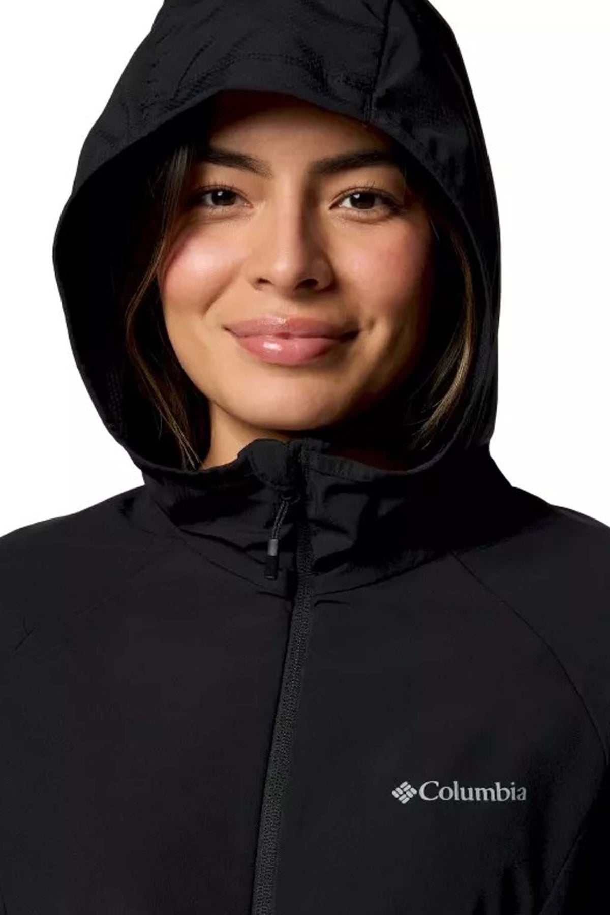 COLUMBIA SWEET AS III HOODED en color NEGRO (3)