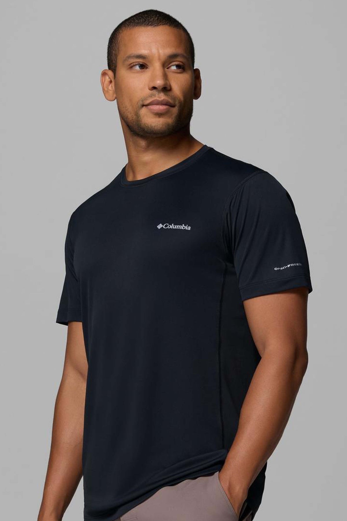 COLUMBIA  RULES LIGHT SS CREW  en color NEGRO (3)