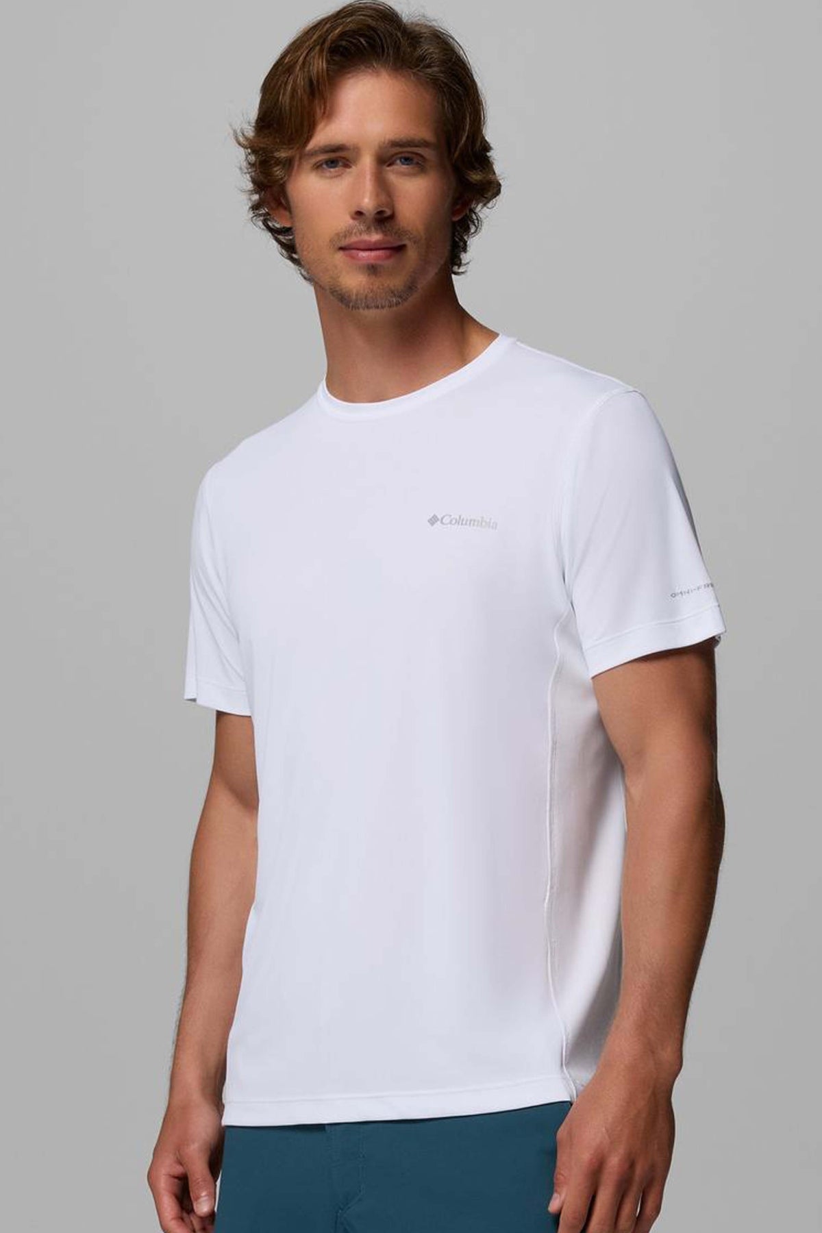 COLUMBIA  RULES LIGHT SS CREW  en color BLANCO (1)