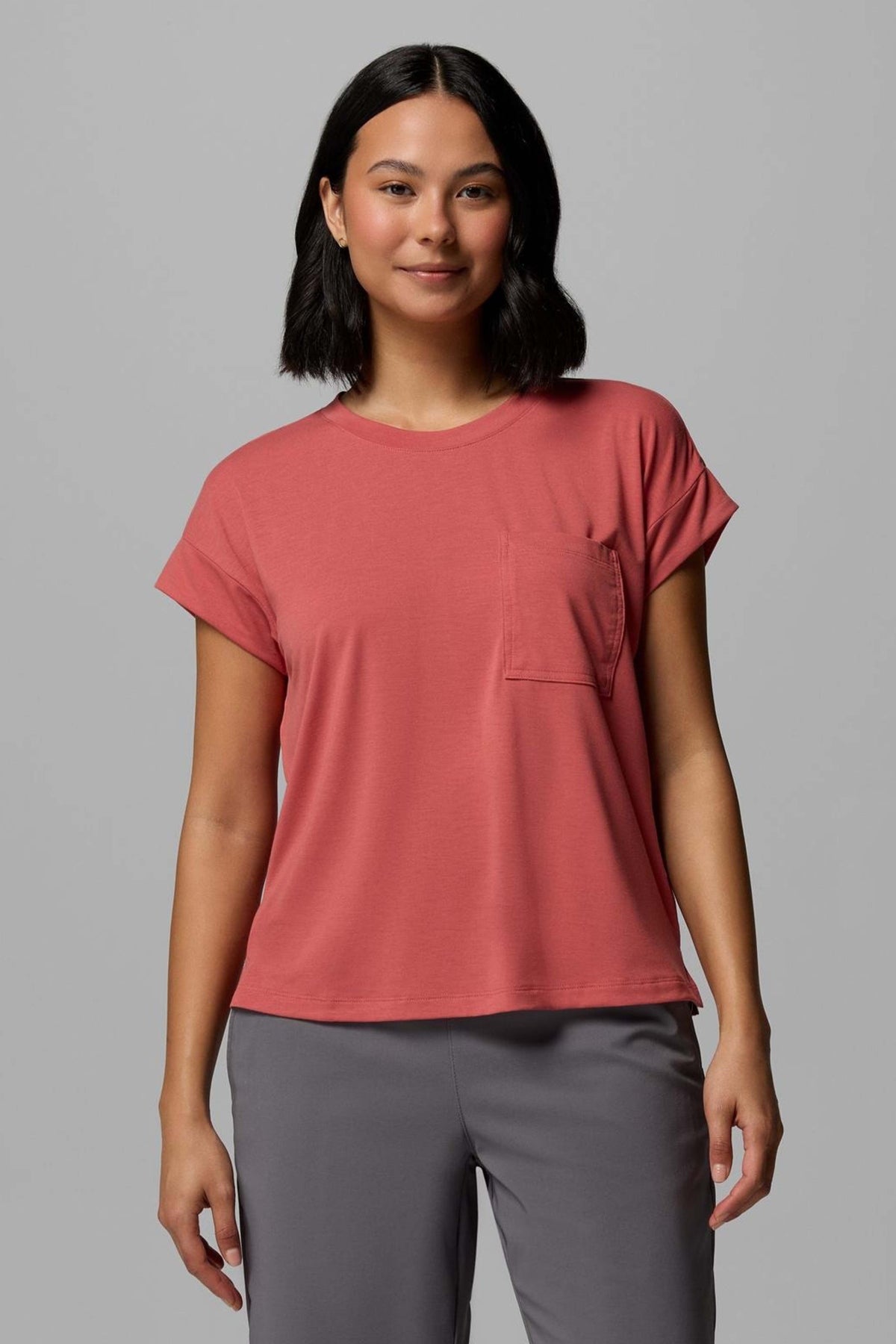 COLUMBIA  DANIELA FALLS SS  en color NARANJA (1)