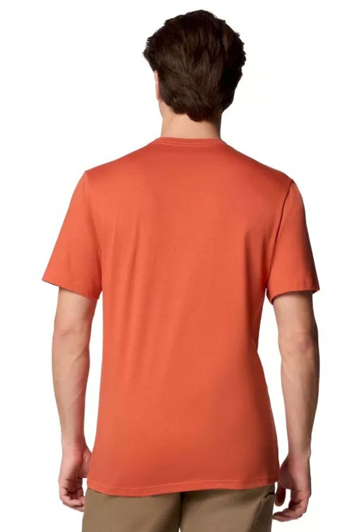 COLUMBIA CSC BASIC LOGO TEE en color NARANJA (2)
