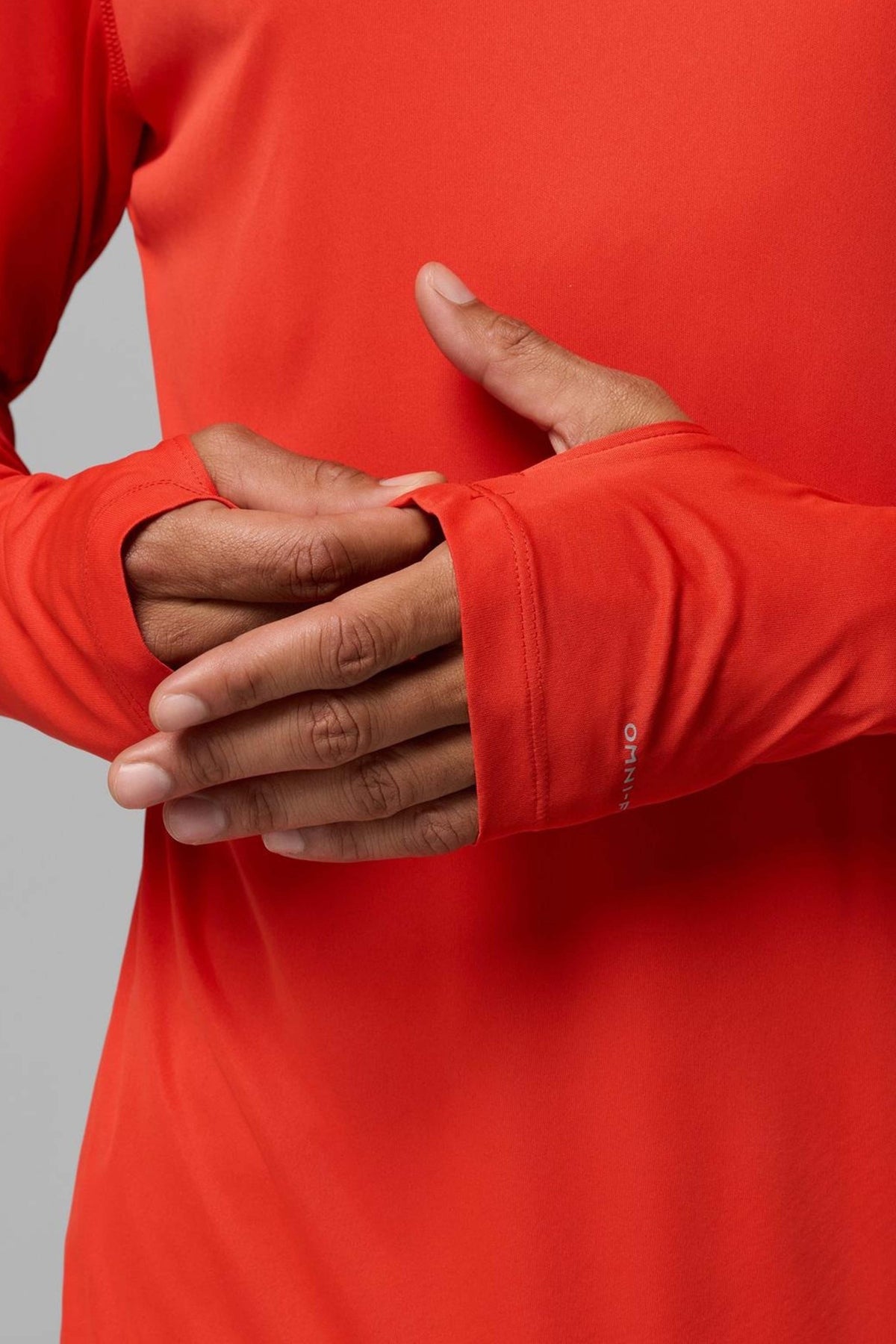COLUMBIA ZERO RULES LIGHT HOODIE en color NARANJA (2)
