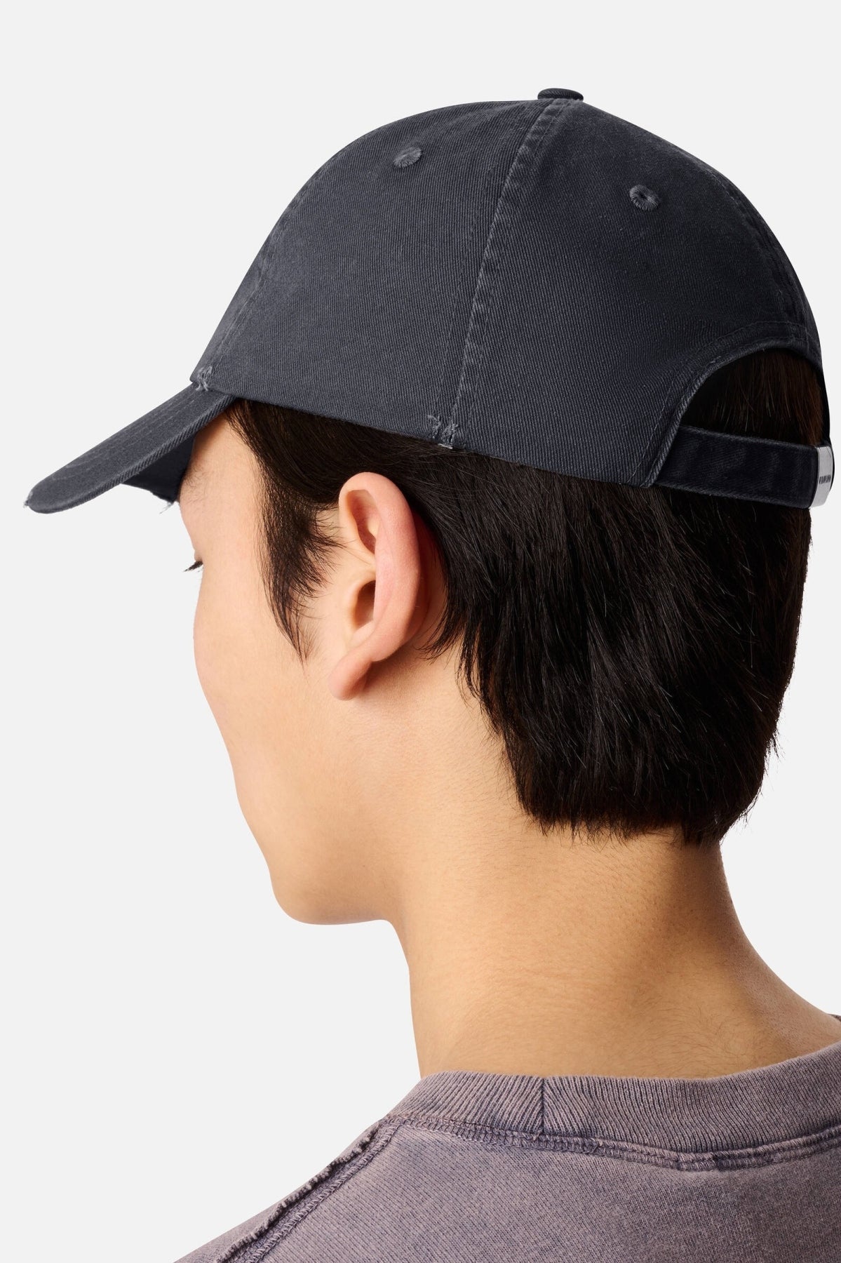 AXEL ARIGATO X3962005 FLORAL WASHED CAP en color AZUL (4)