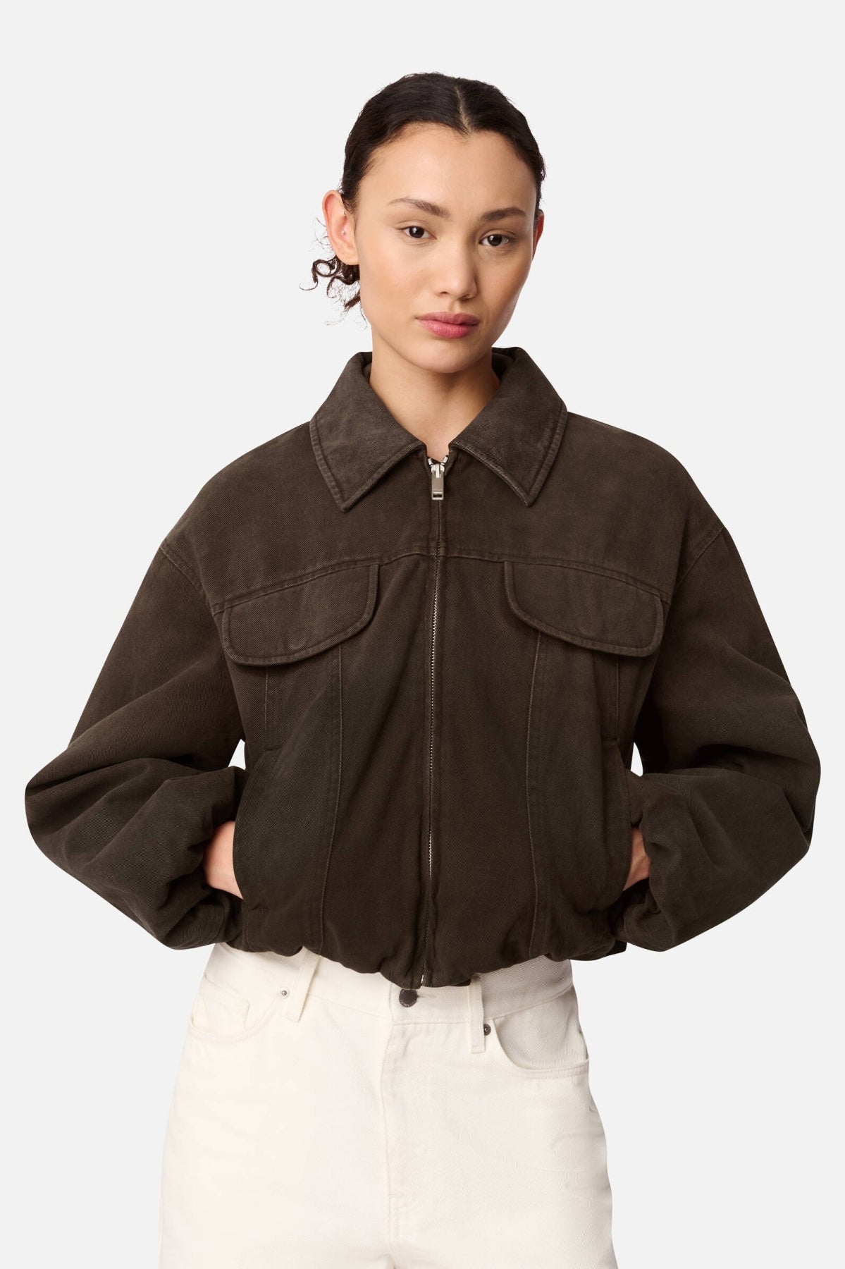 AXEL ARIGATO A4151002 AERIE JACKET en color MARRON (1)