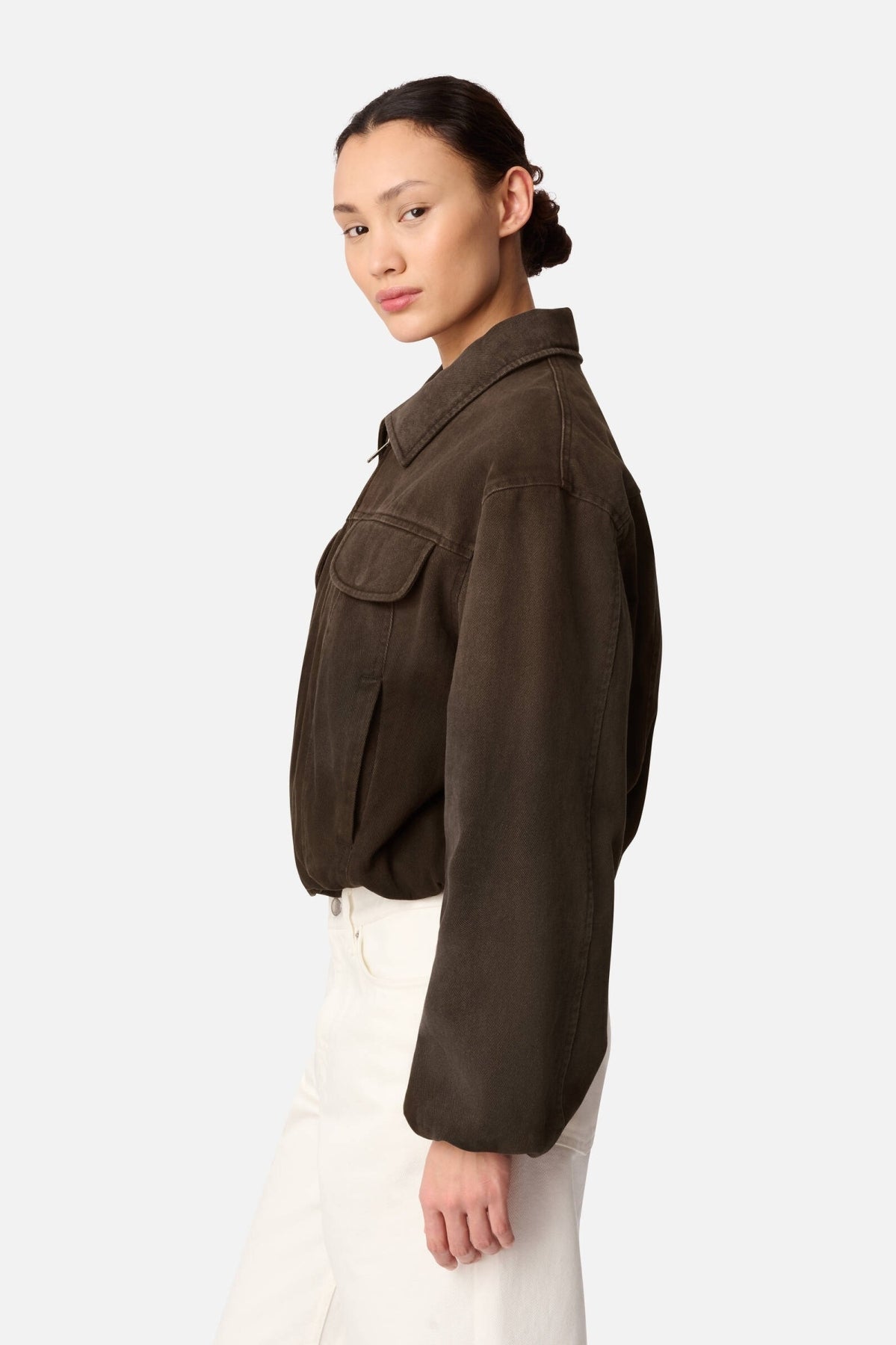 AXEL ARIGATO A4151002 AERIE JACKET en color MARRON (3)