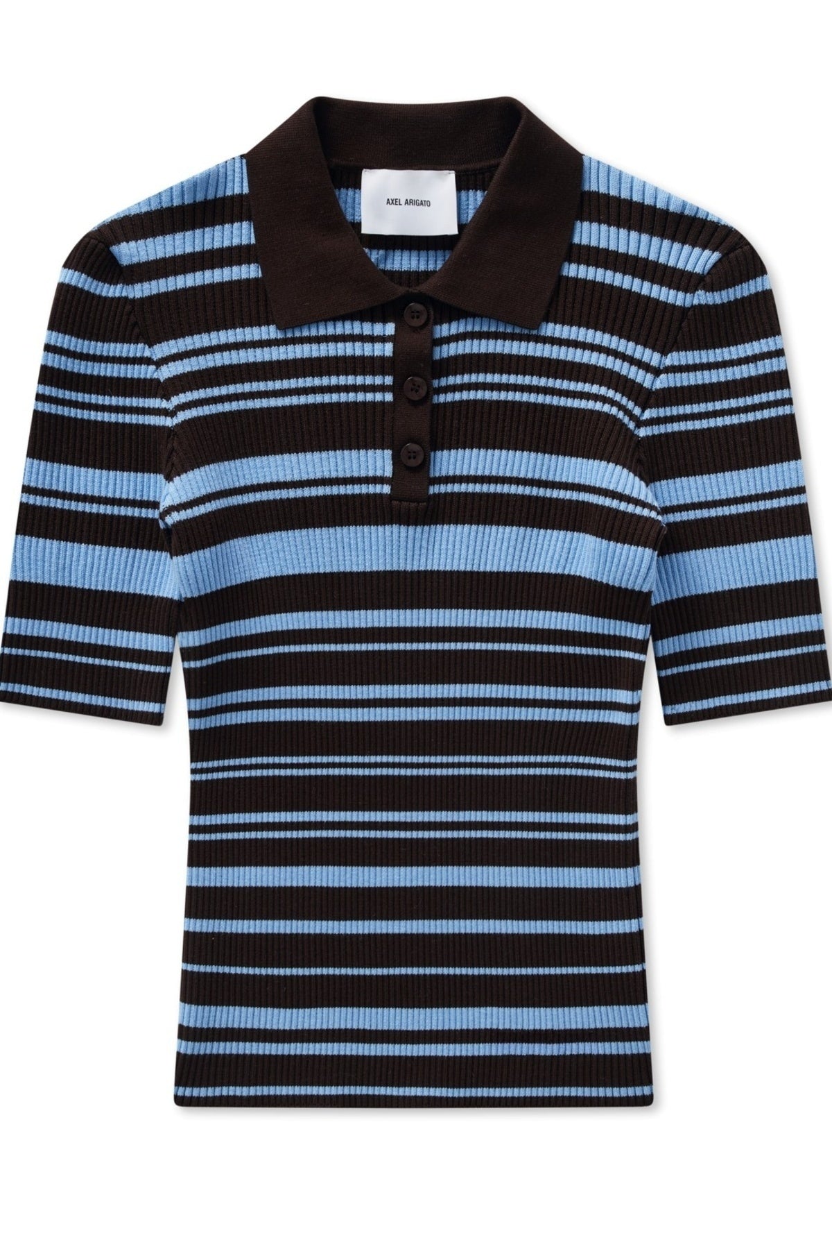 AXEL ARIGATO A4161001 ANJA RIBBED POLO en color AZUL (3)