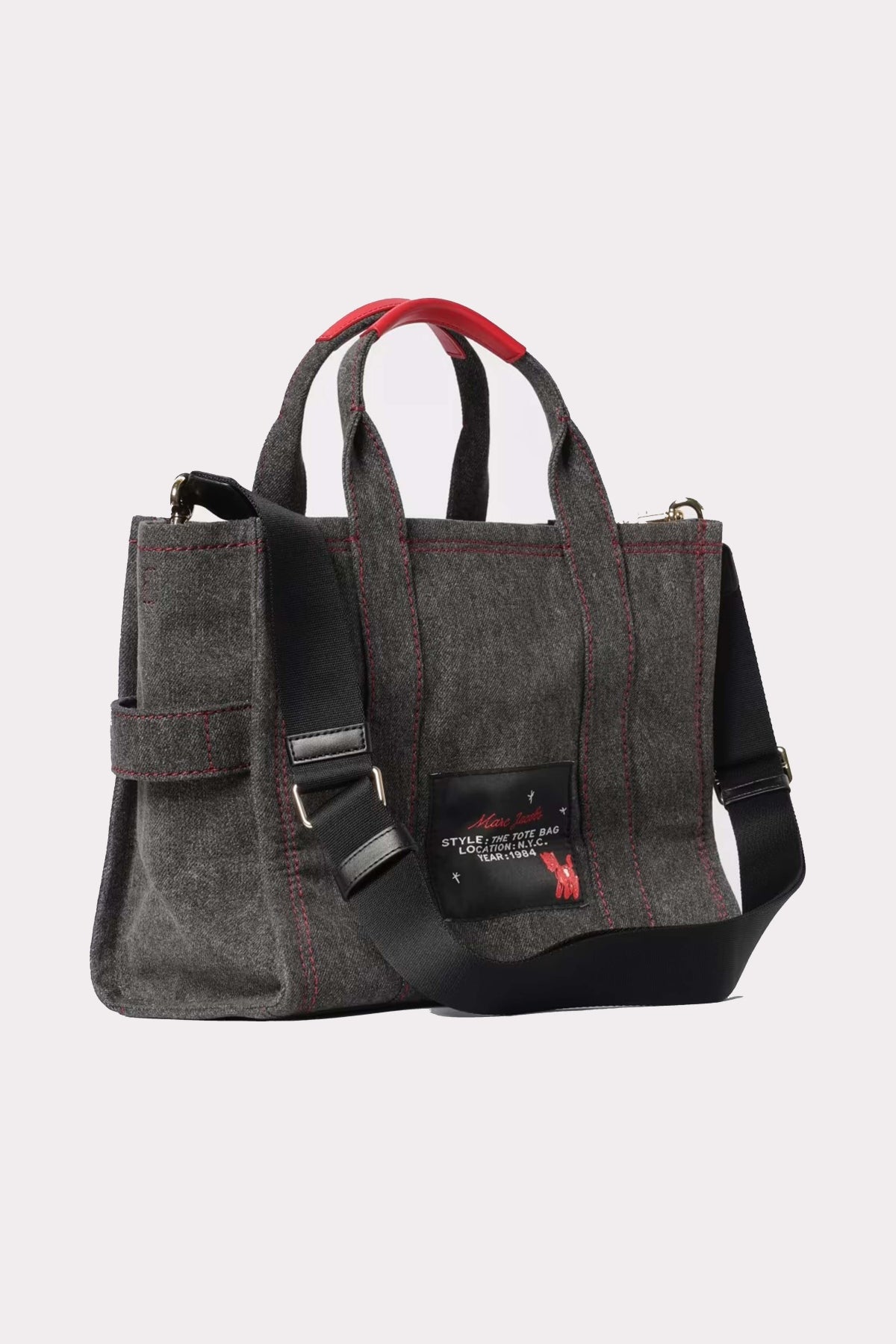 MARC JACOBS THE MEDIUM TOTE en color GRIS (2)