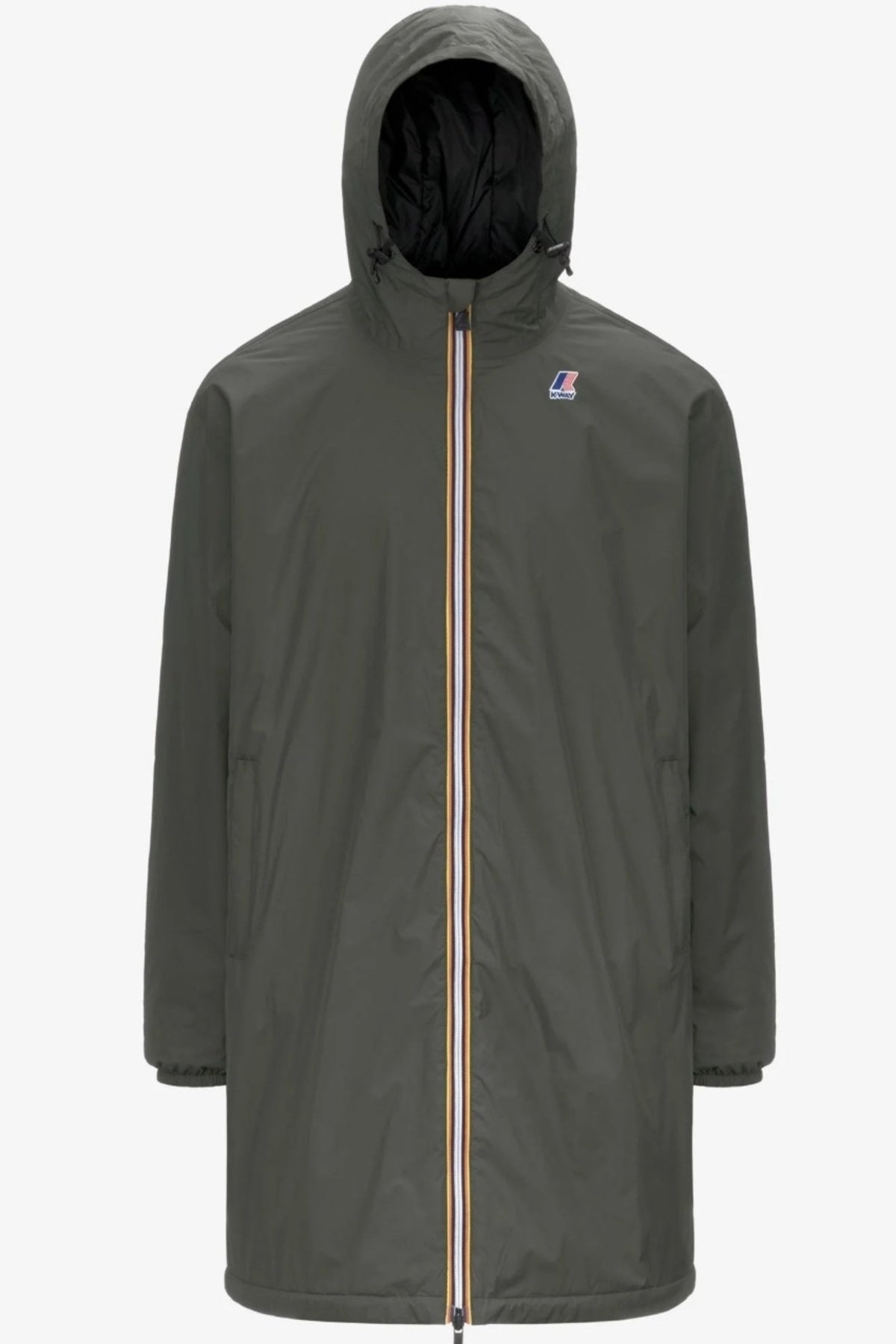 K-WAY LE VRAI 4.0 EIFFEL EAST WARM en color VERDE (4)