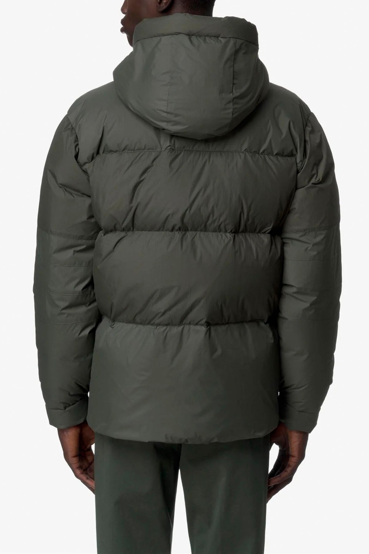 K-WAY LE VRAI 4.0 AURELE HEAVY WARM en color VERDE (2)